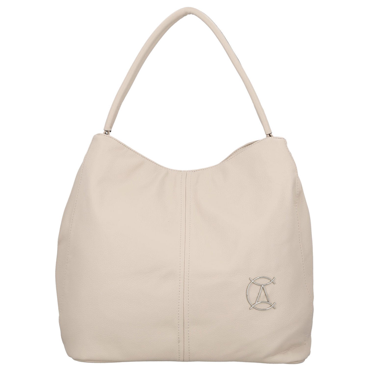 Dámska kabelka cez rameno béžová - Firenze Alida