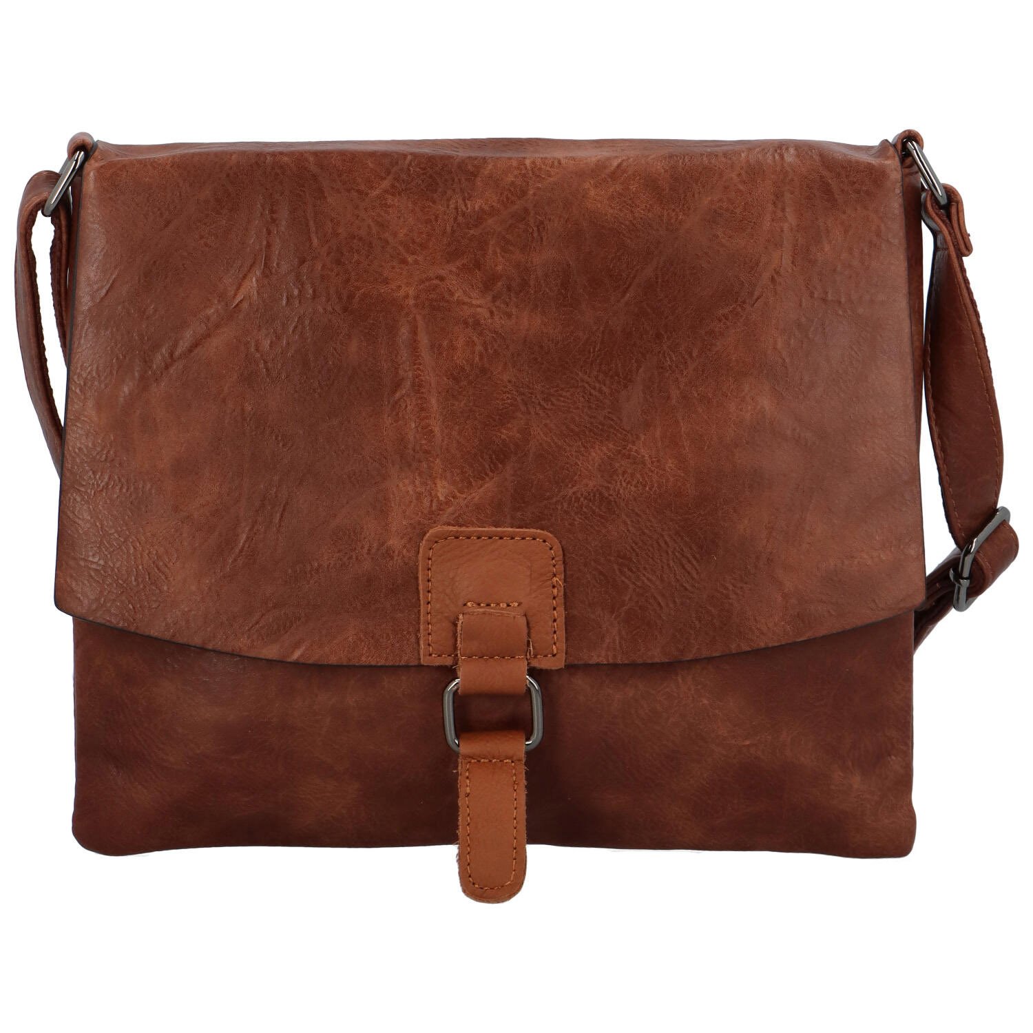 Dámska crossbody kabelka/taška tmavo hnedá - Coveri Asmare
