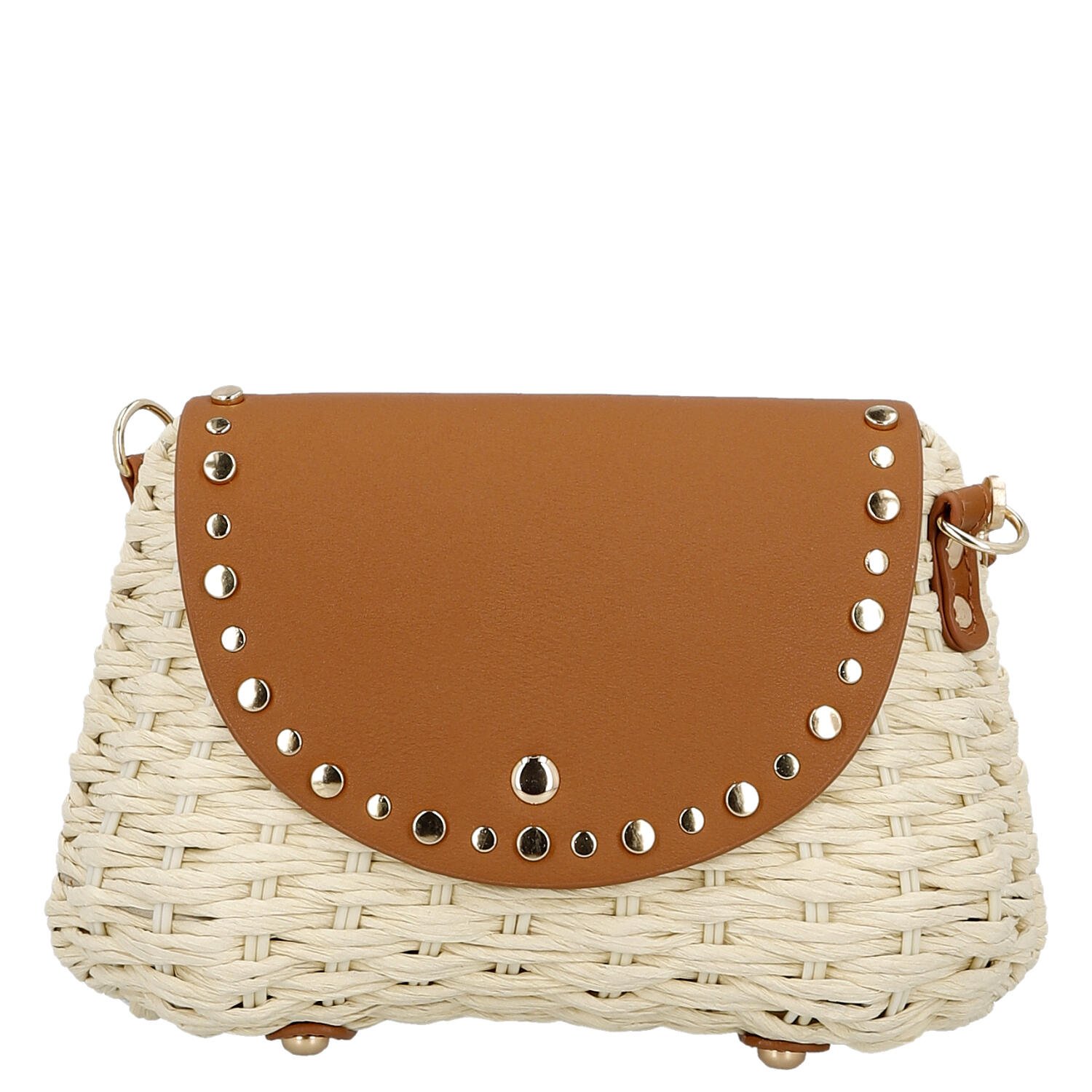 Dámska crossbody kabelka krémová - Firenze Geza