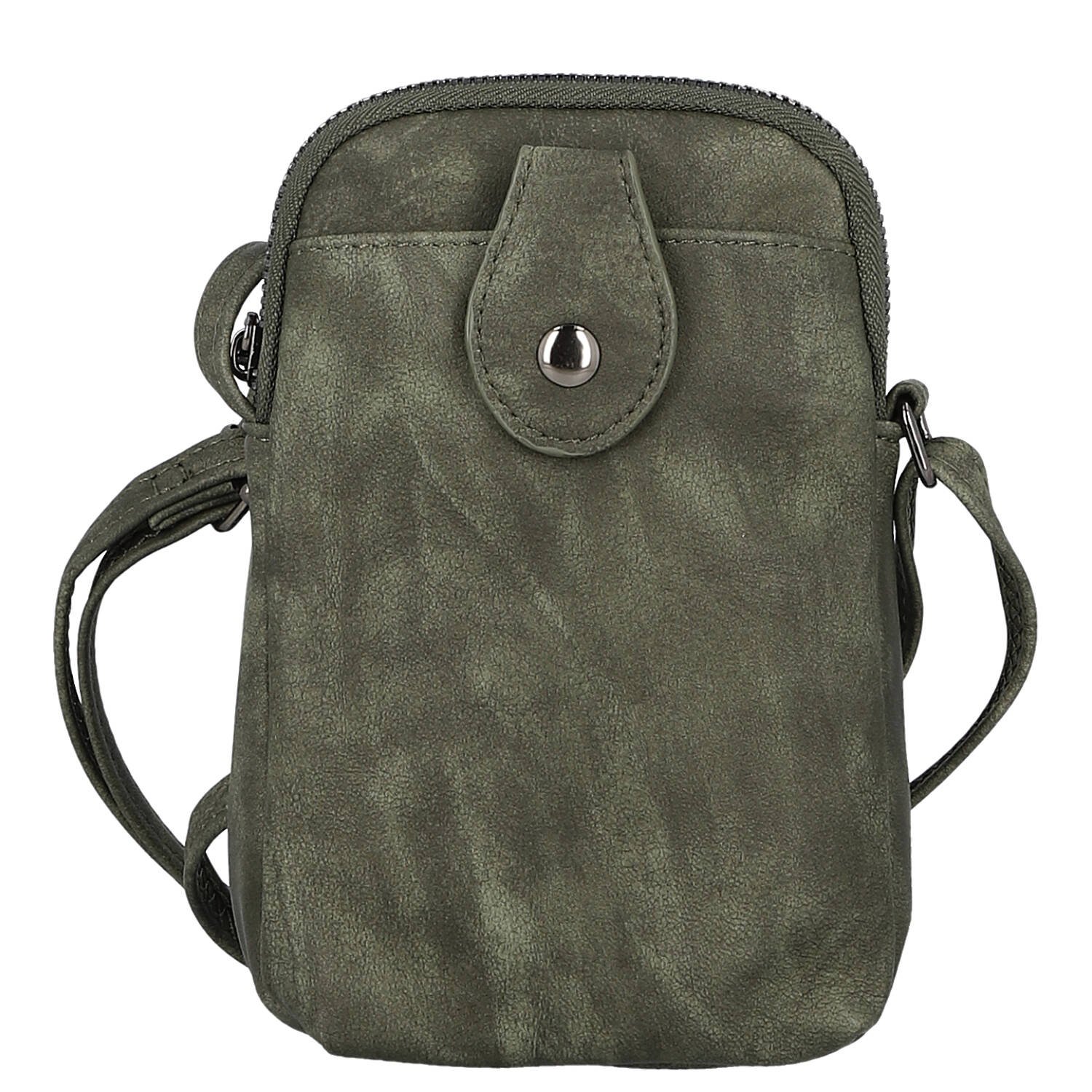 Dámska crossbody kabelka tmavo zelená - MaxFly Jamie