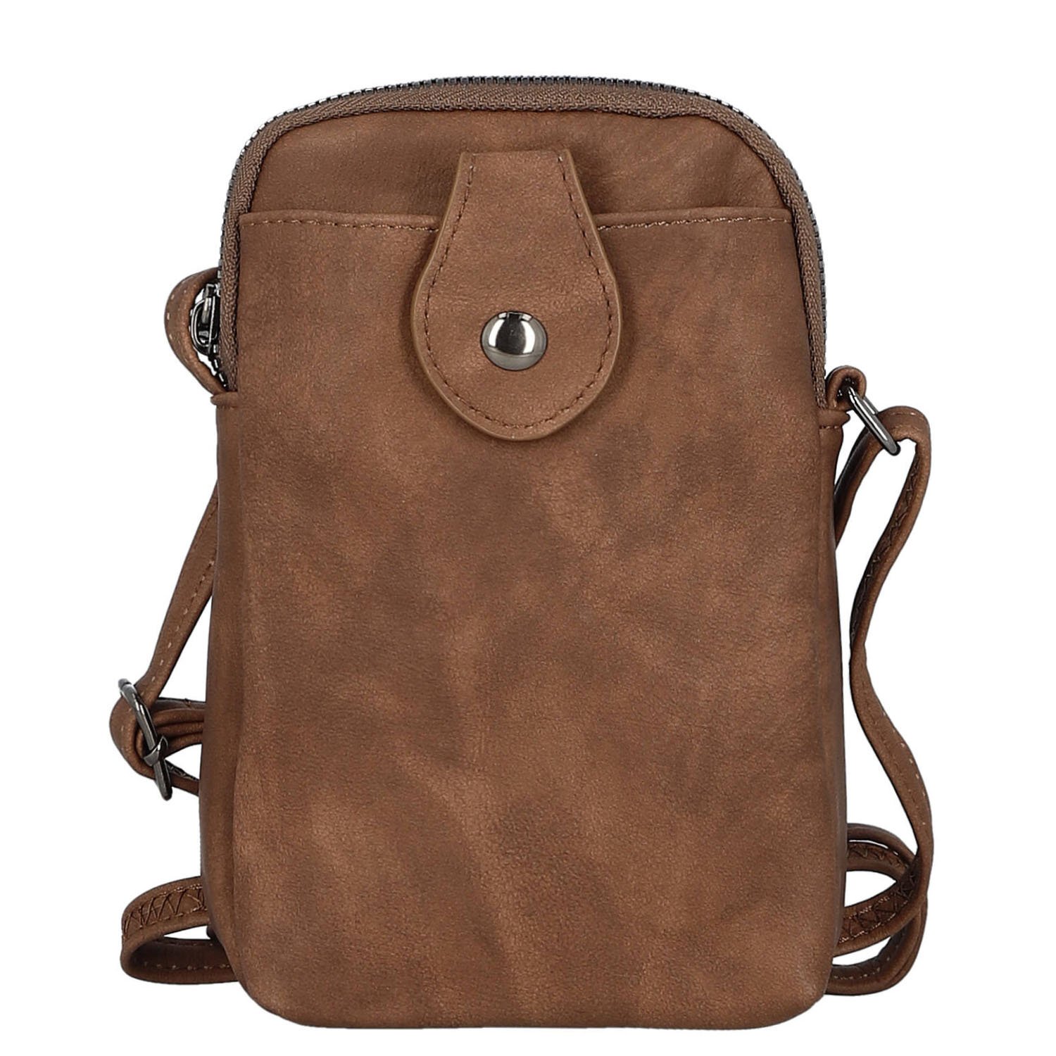 Dámska crossbody kabelka hnedá - MaxFly Jamie