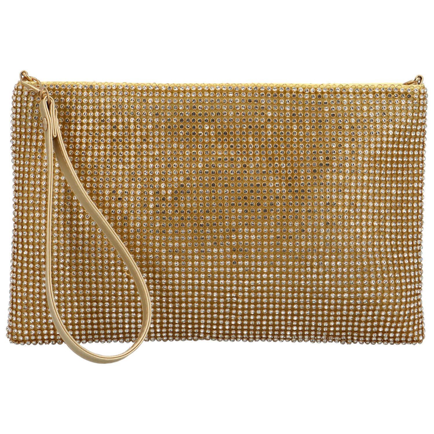 Dámska listová kabelka zlatá - Michelle Moon Wemba