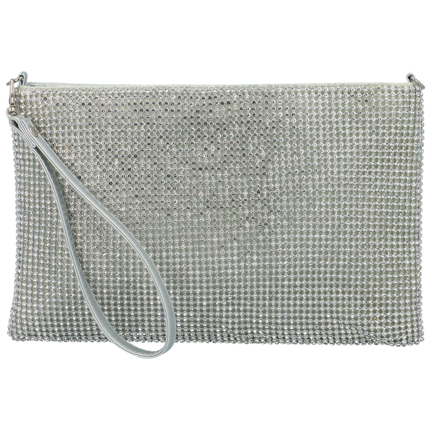 Dámska listová kabelka strieborná - Michelle Moon Wemba