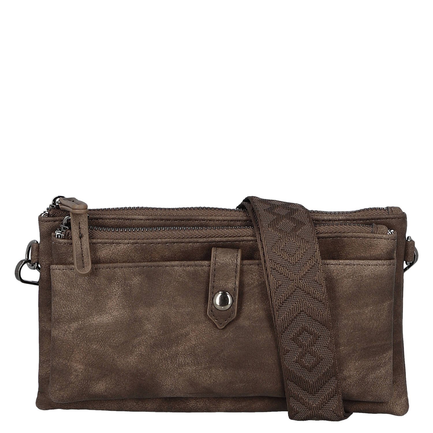 Dámska crossbody kabelka coffee - MaxFly Essia