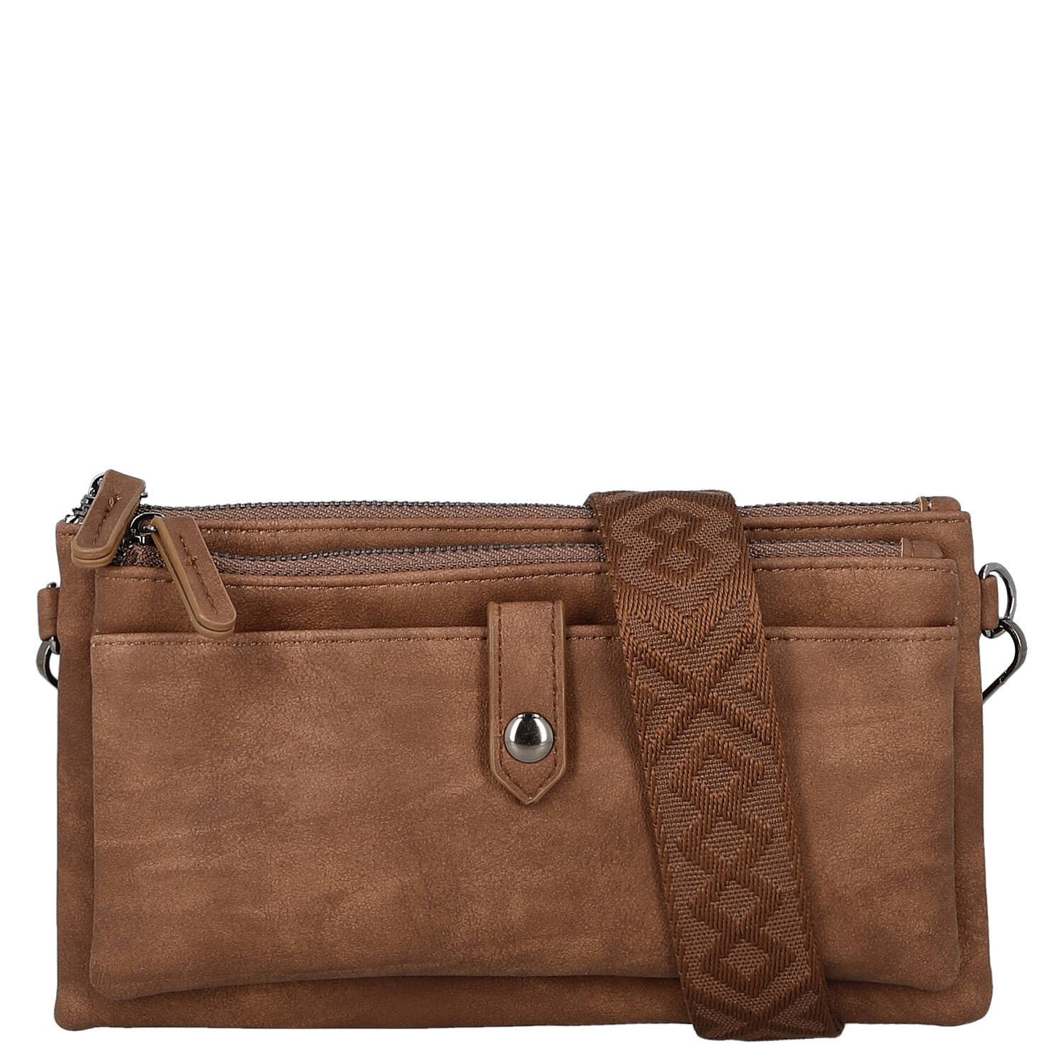 Dámska crossbody kabelka hnedá - MaxFly Essia