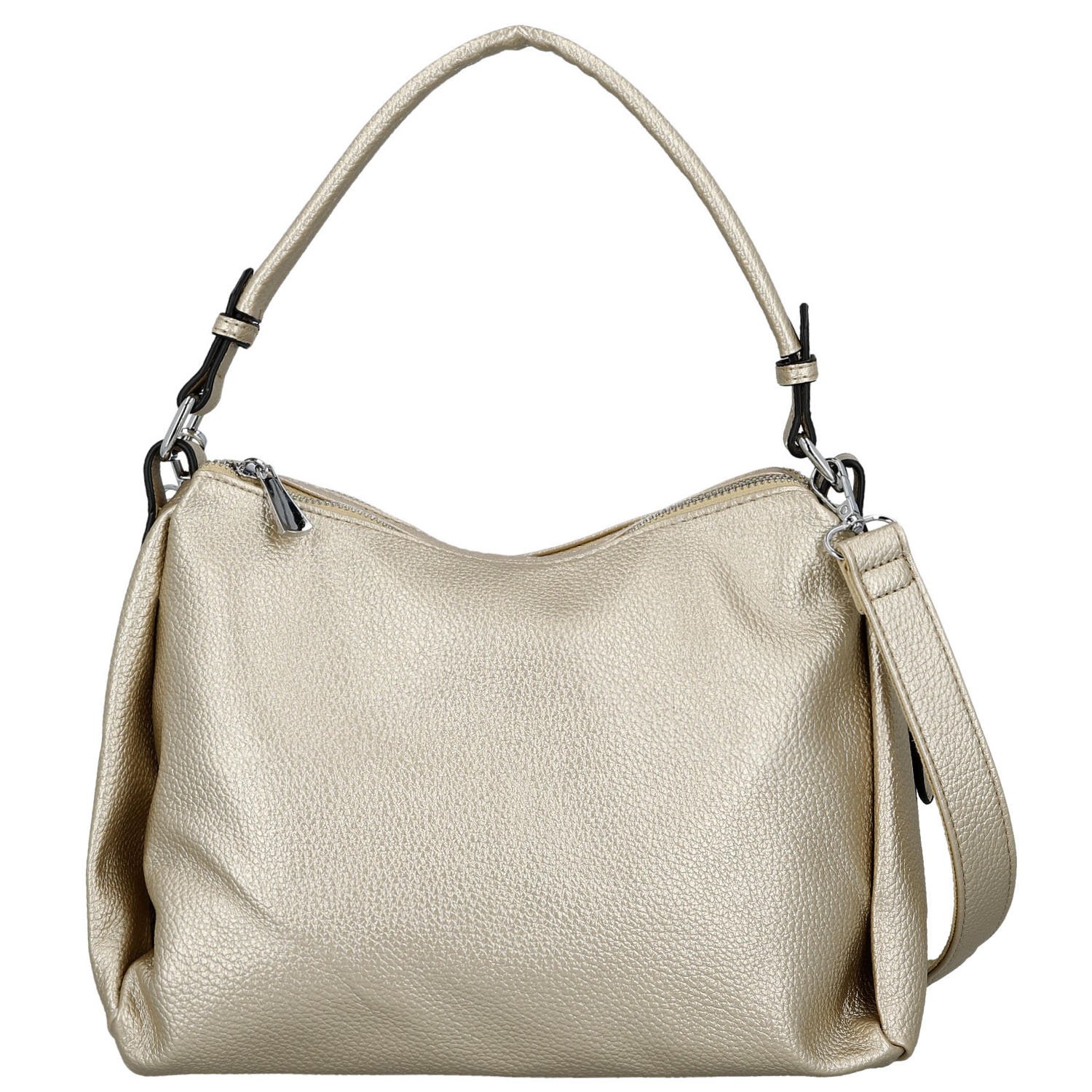 Dámska kabelka na rameno zlatá - Coveri Klaudia