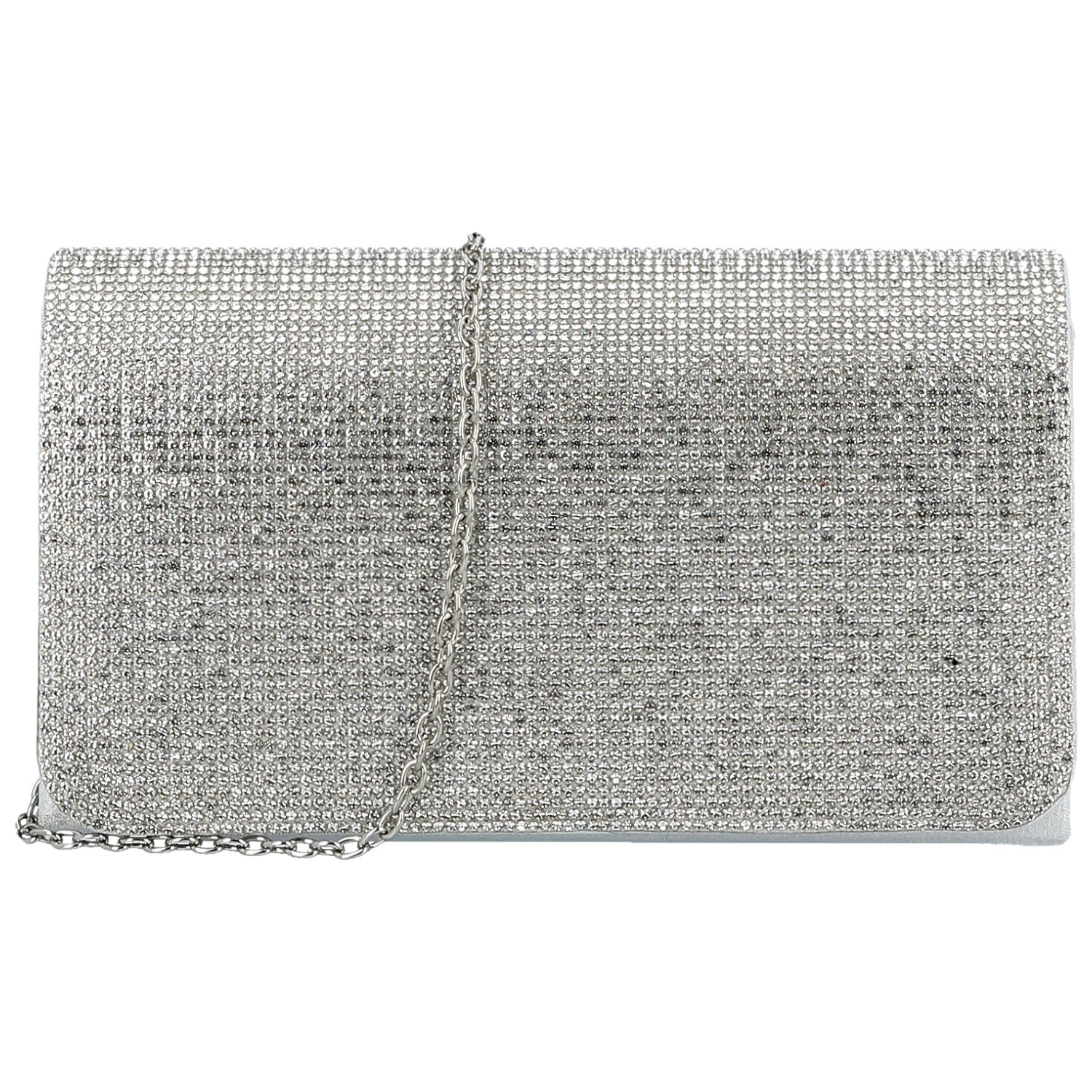 Dámska listová kabelka strieborná - Michelle Moon Trina