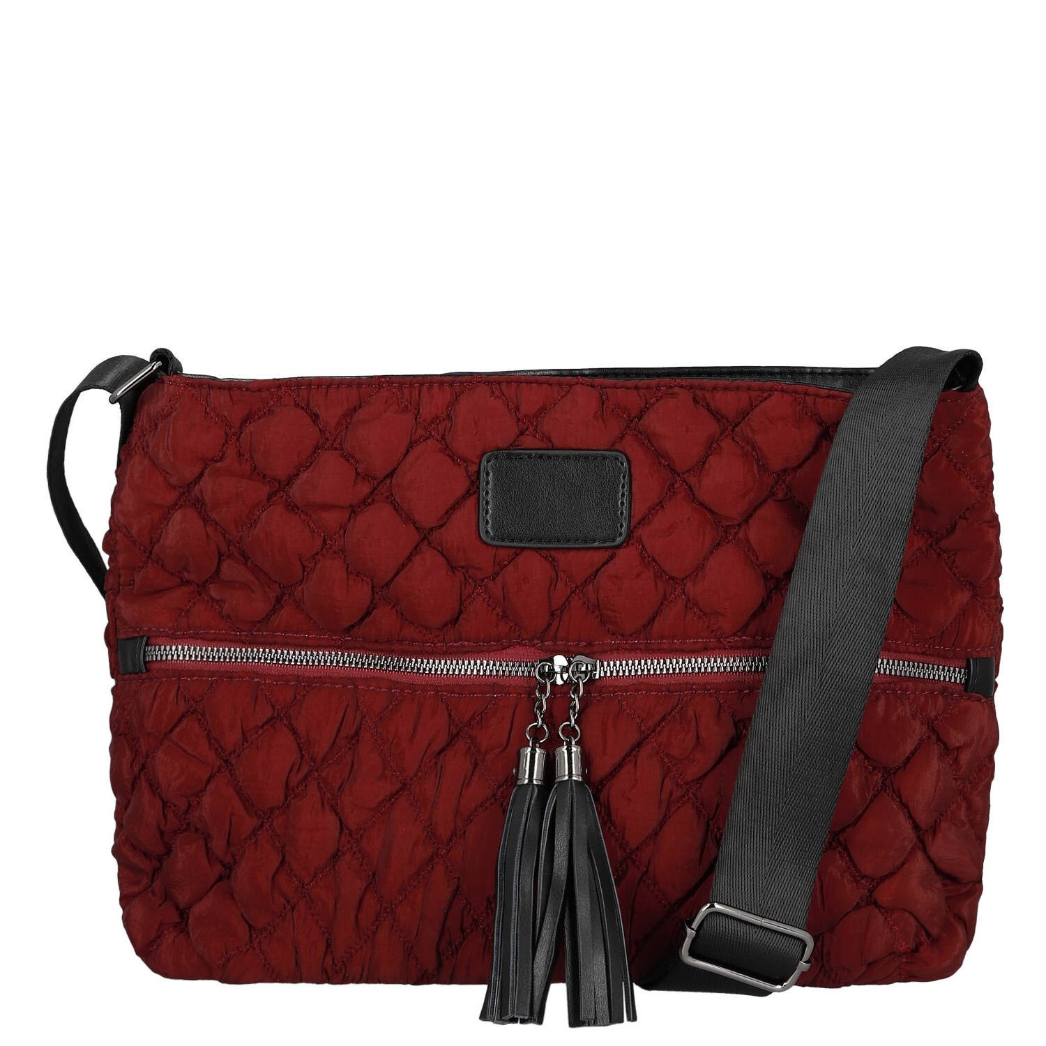 Dámska crossbody kabelka vínová - Firenze Nellisa