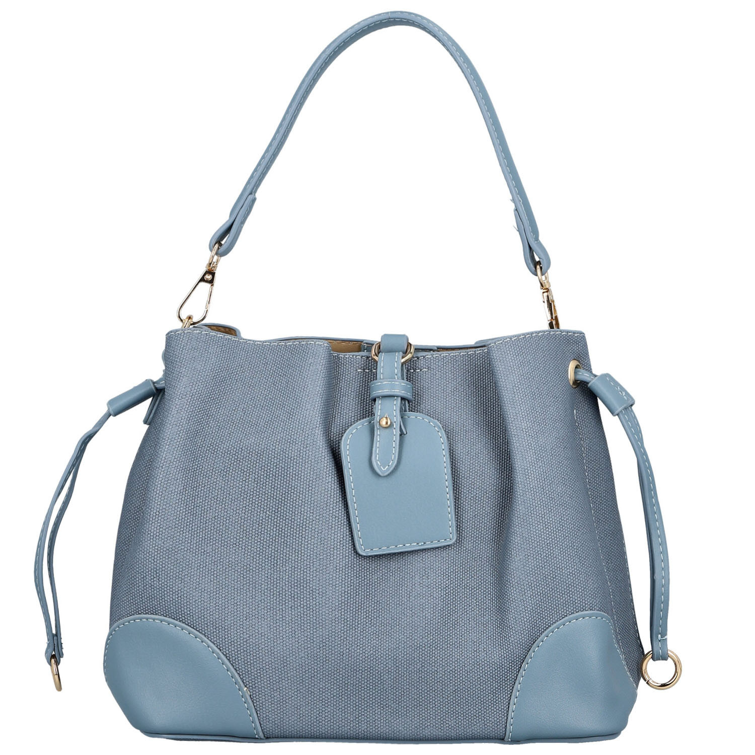 Dámska kabelka na rameno džínsovo modrá - Firenze Lamisia