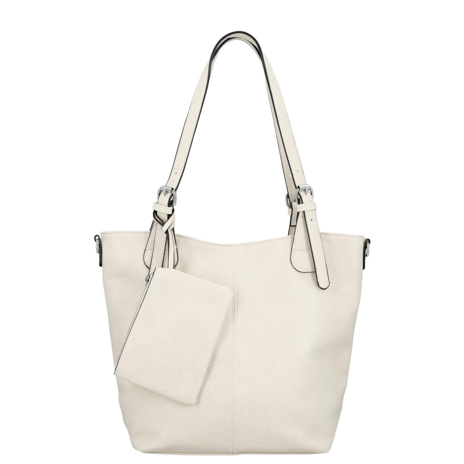 Dámska kabelka na rameno krémová - Firenze Anneli