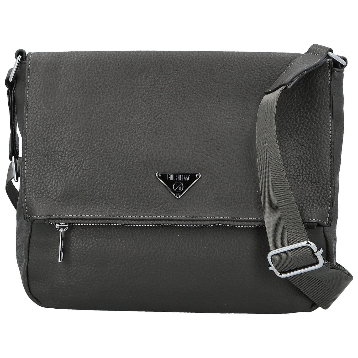 Dámska crossbody kabelka tmavo šedá - Firenze Holly