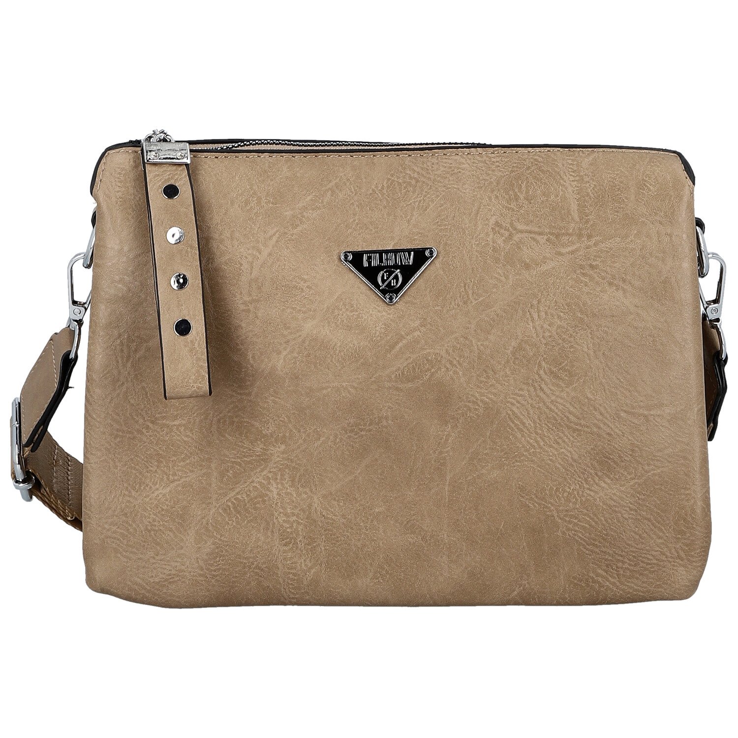 Dámska crossbody kabelka béžová - Firenze Wiviena