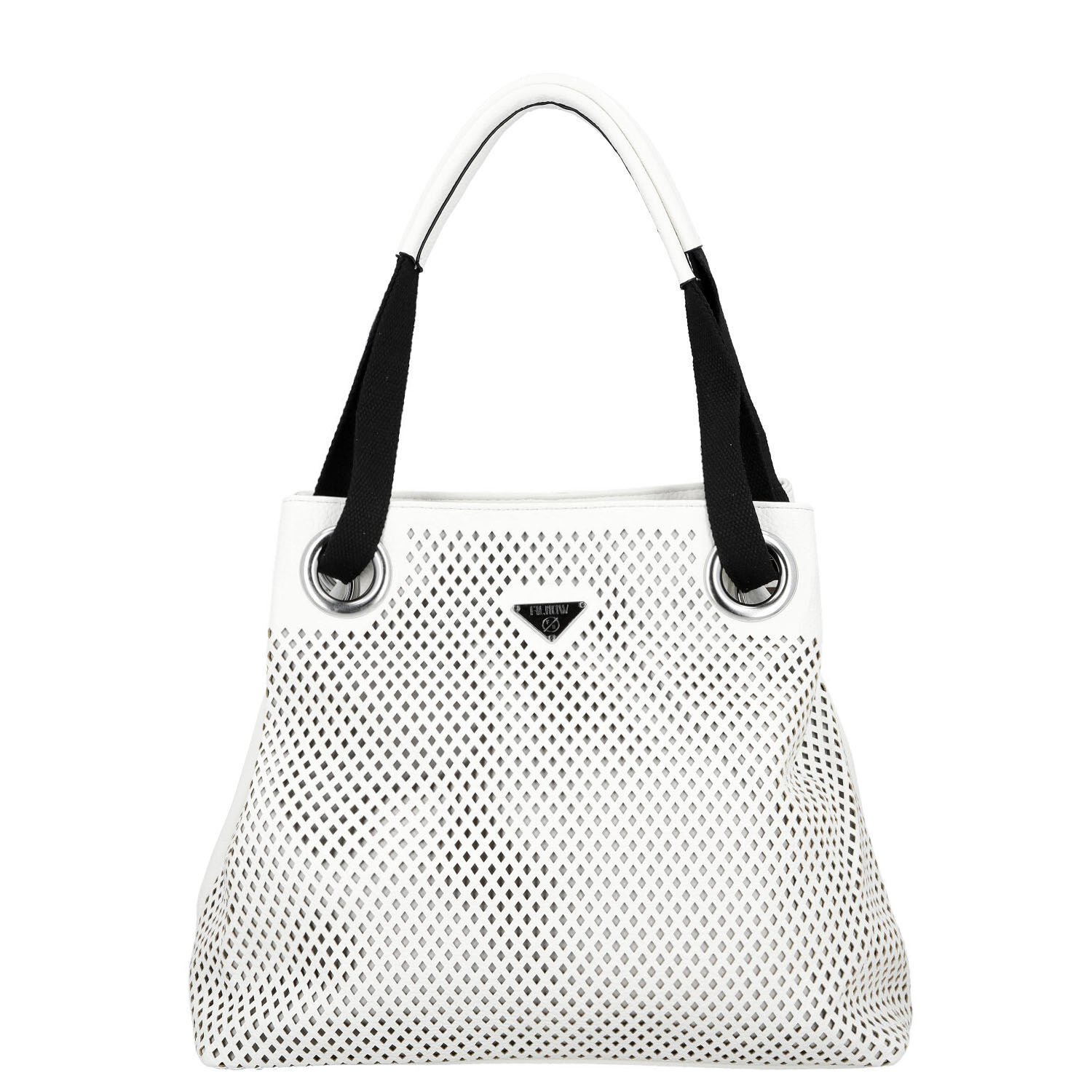 Dámska kabelka na rameno biela - Firenze Antonie