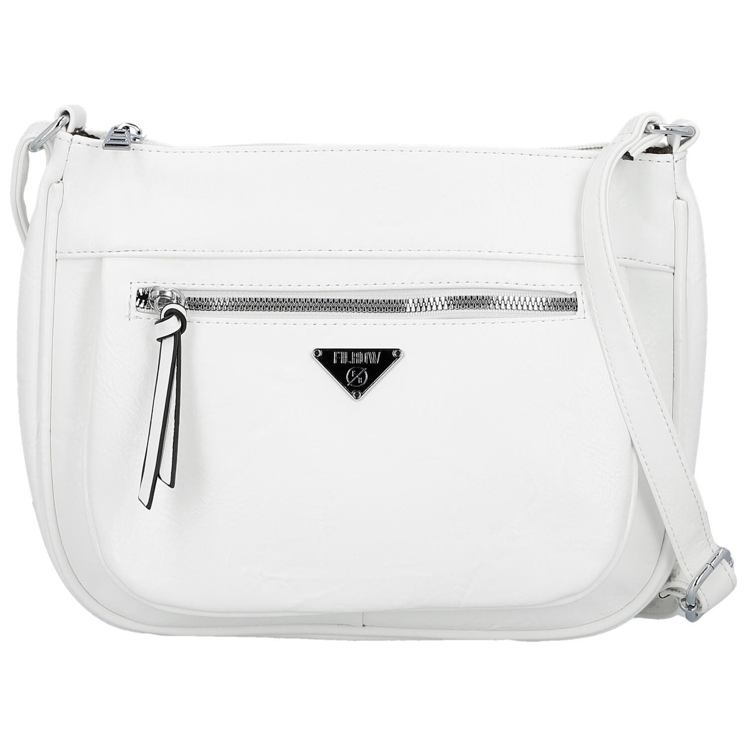 Dámska crossbody kabelka biela - Firenze Ilma