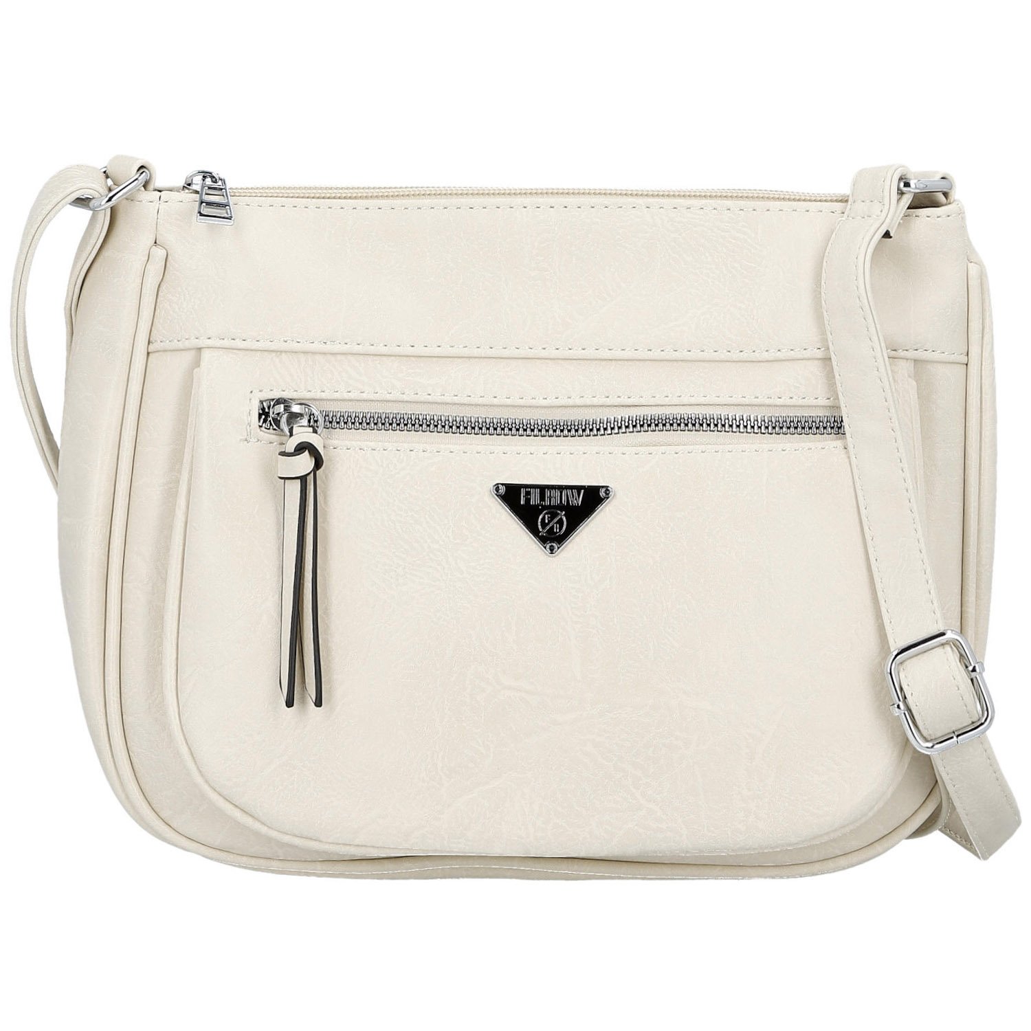 Dámska crossbody kabelka krémová - Firenze Ilma