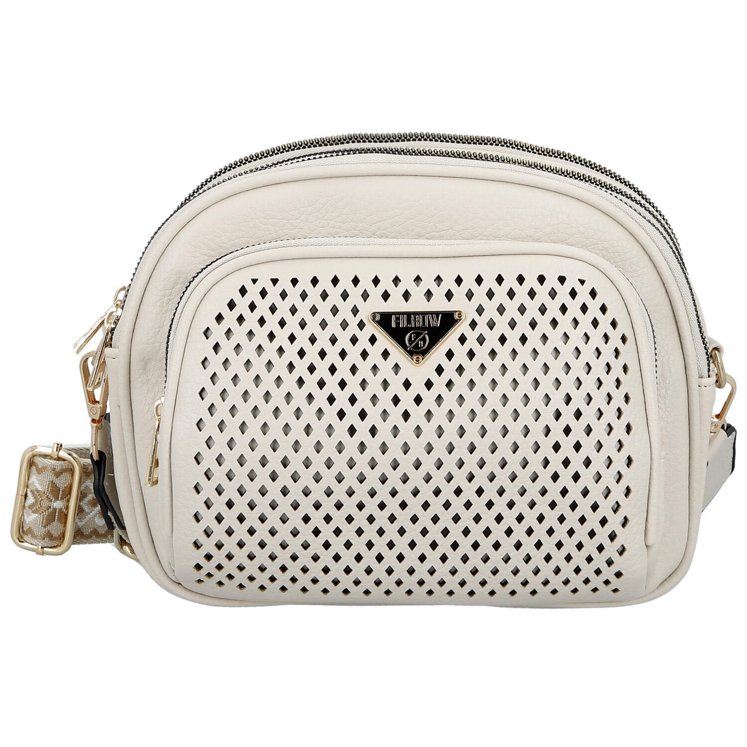 Dámska crossbody kabelka krémová - Firenze Namisia