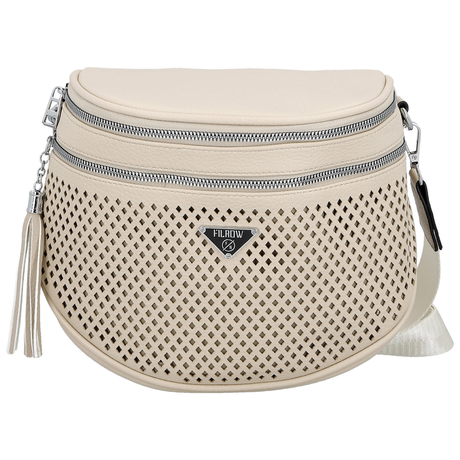 Dámska kabelka/ľadvinka béžová - Firenze Valeri