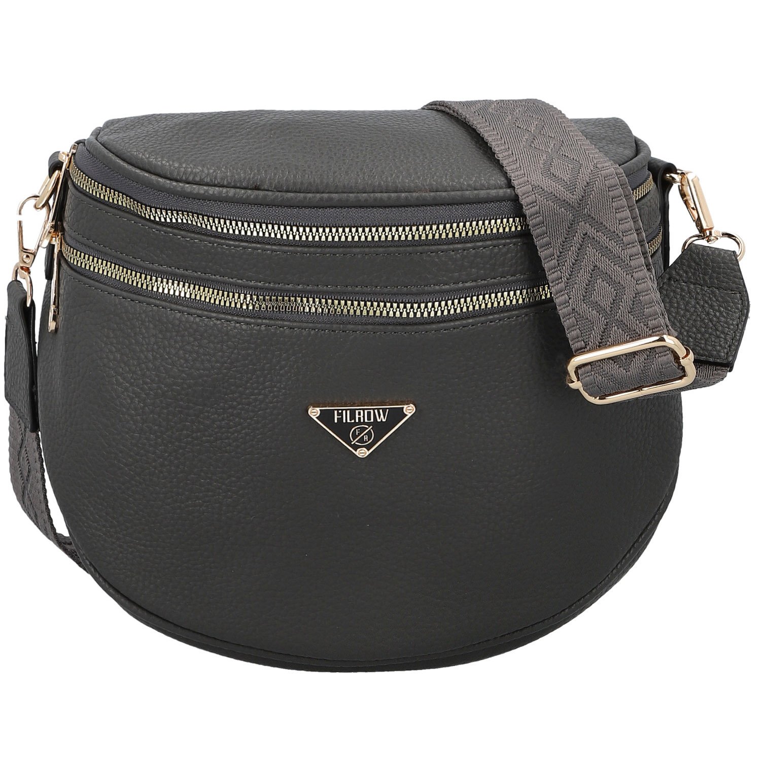 Dámska ľadvinko/kabelka tmavo šedá - Firenze Jella