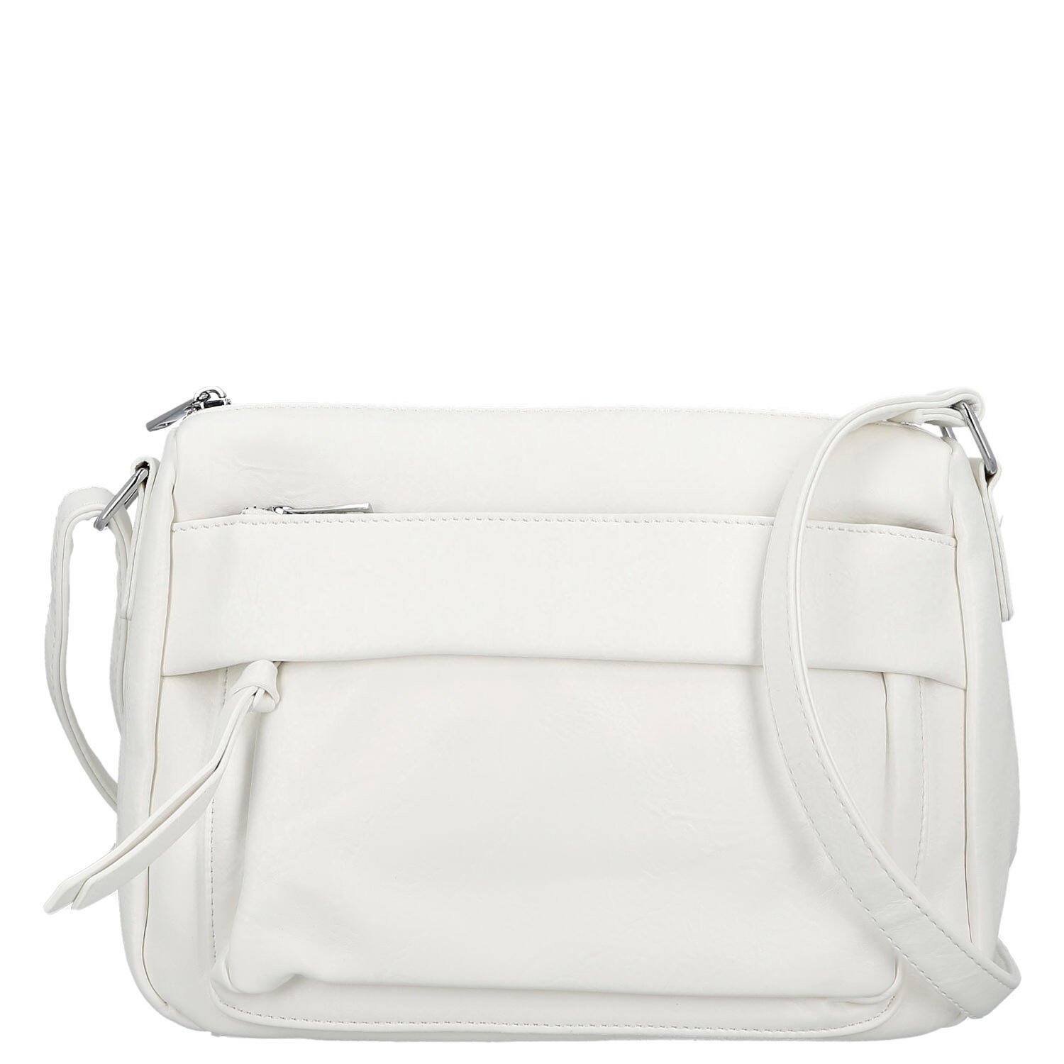 Dámska crossbody kabelka biela - Firenze Arafia