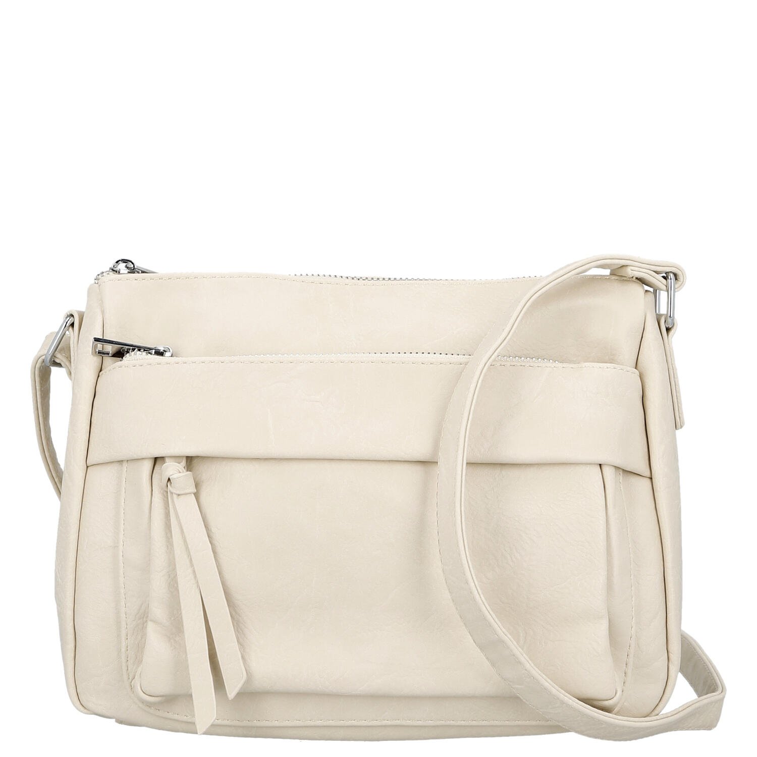 Dámska crossbody kabelka béžová - Firenze Arafia