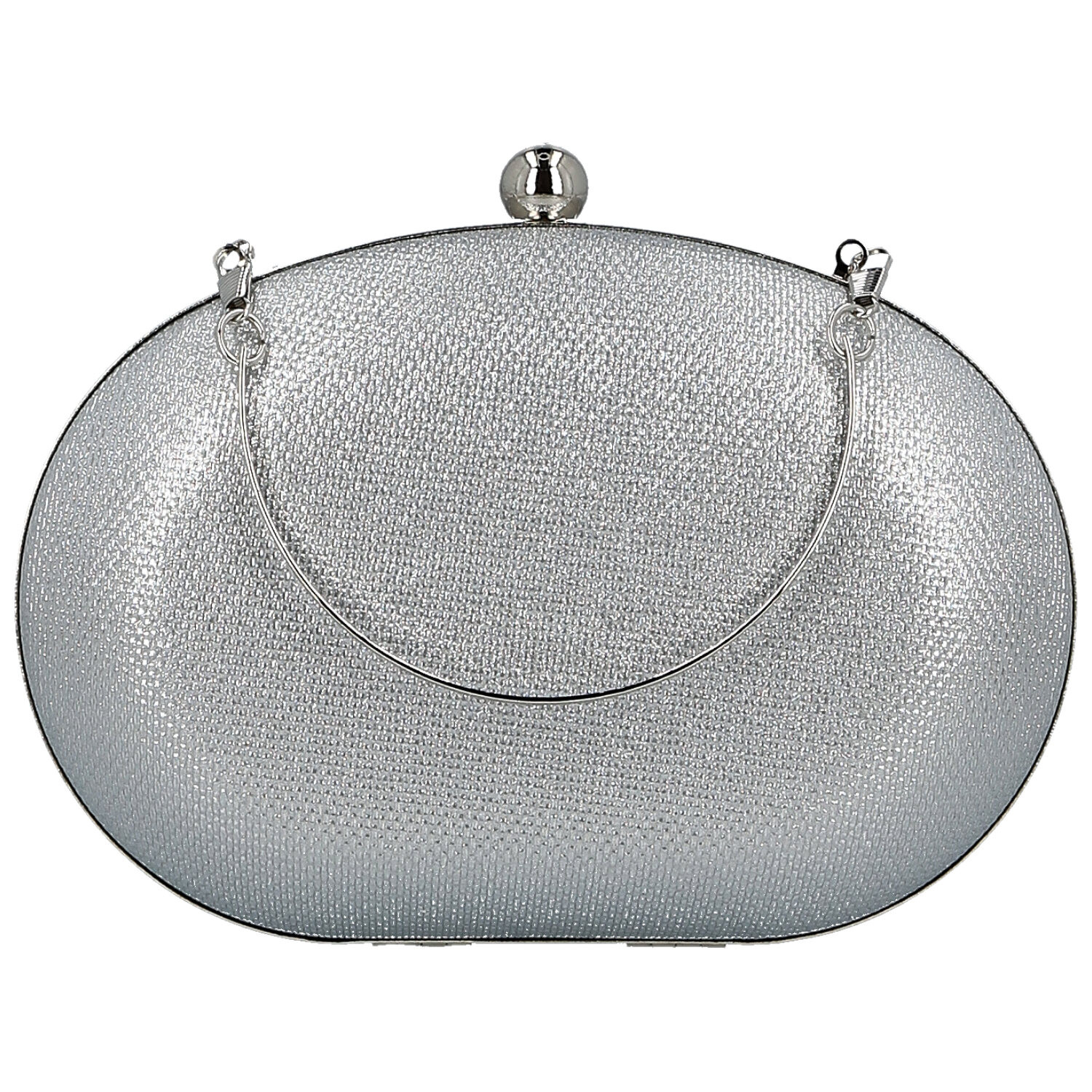 Dámska listová kabelka strieborná - Michelle Moon Alita