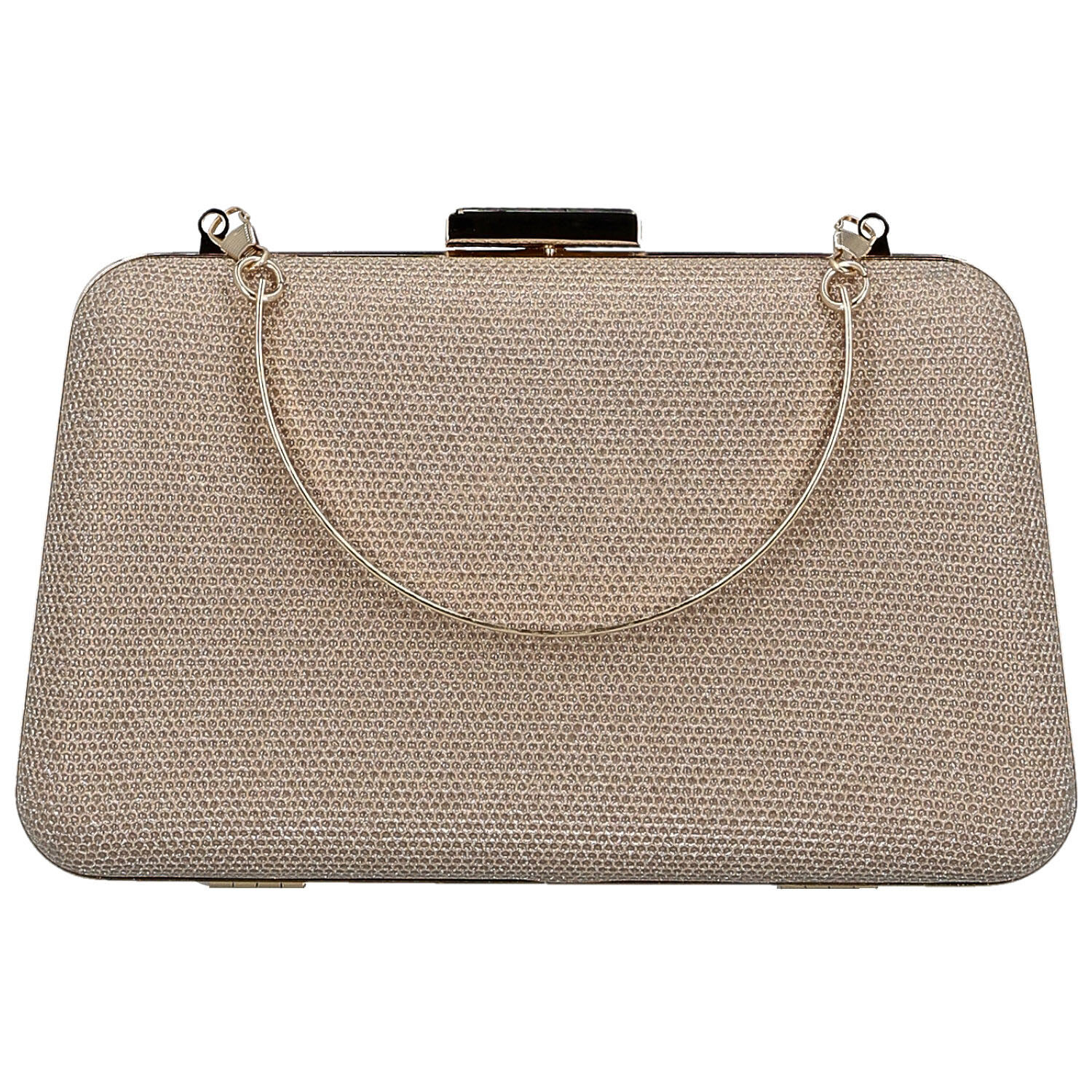 Dámska listová kabelka zlatá - Michelle Moon Galiana