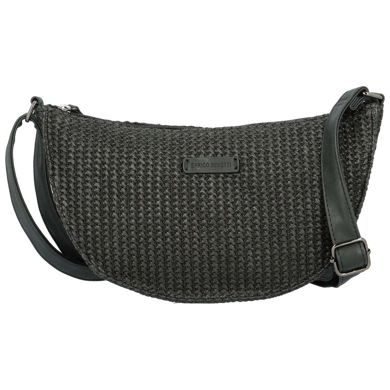 Dámska crossbody kabelka čierna - Enrico Benetti Brigita