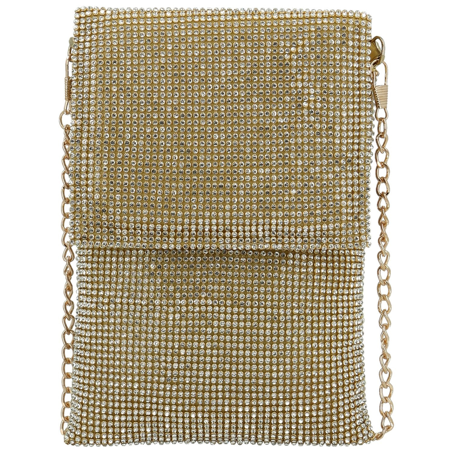 Dámska listová kabelka zlatá - Michelle Moon Lefteris