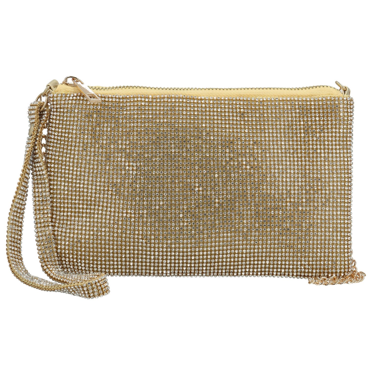 Dámska listová kabelka zlatá - Michelle Moon Demi