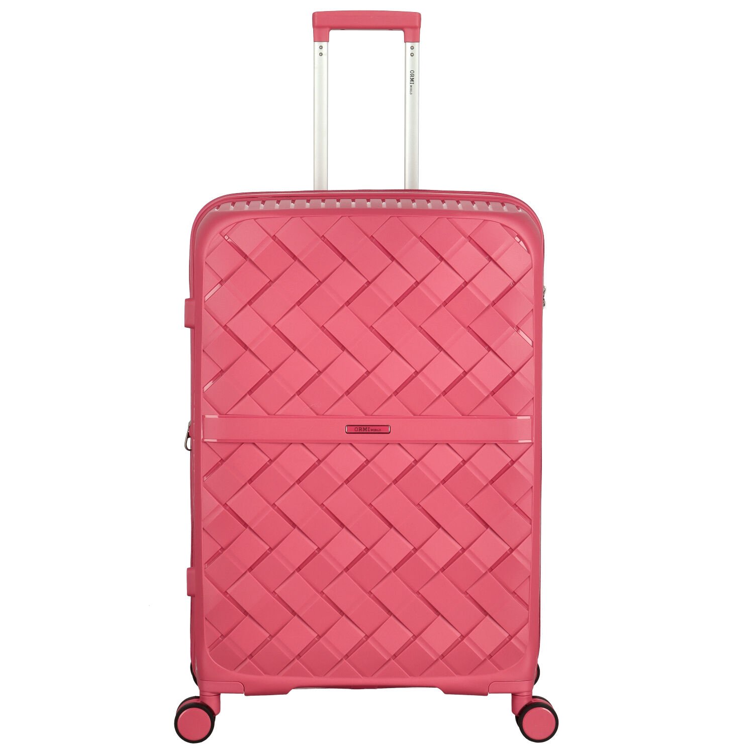 Cestovný plastový kufor ružový - Ormi Ikar L