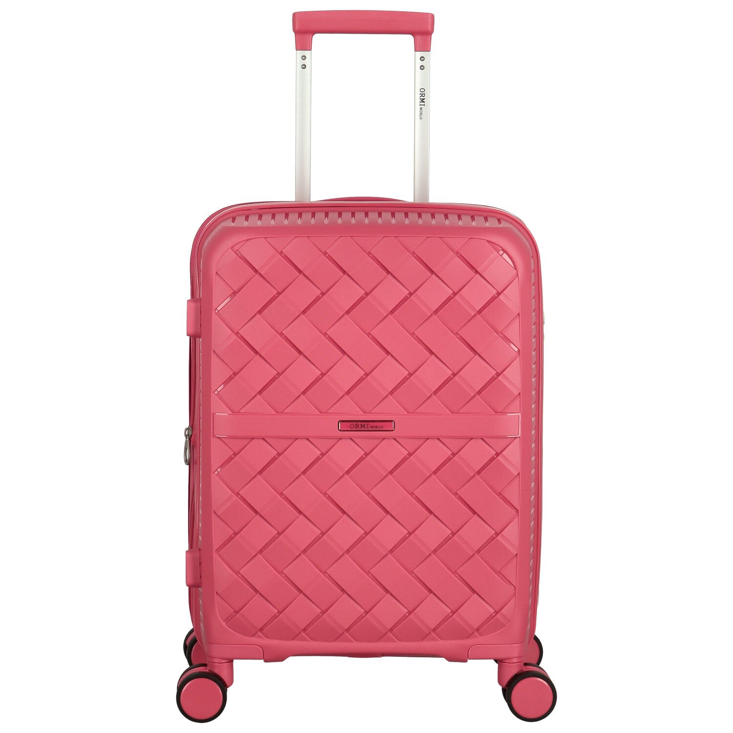 Cestovný plastový kufor ružový - Ormi Ikar S