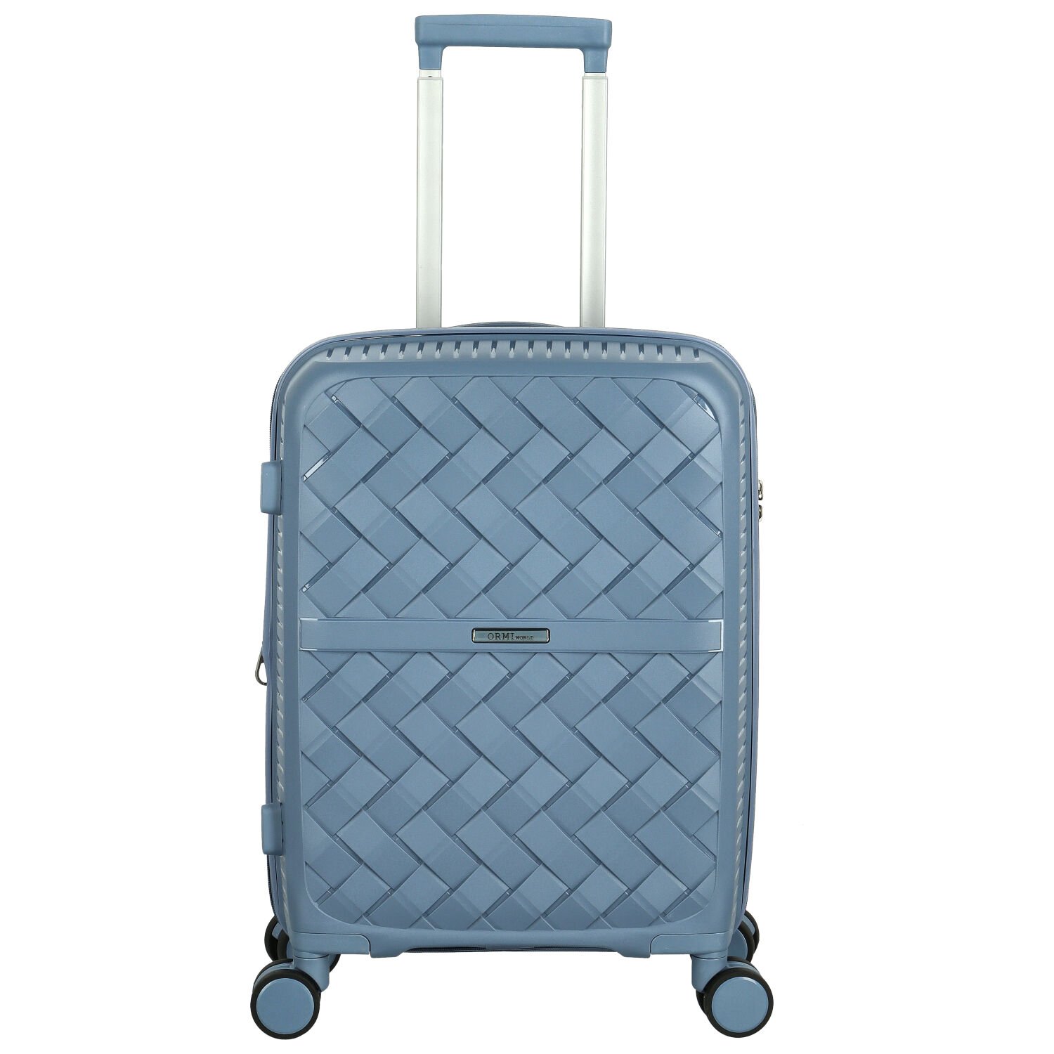 Cestovný plastový kufor džínsovo modrý - Ormi Ikar S