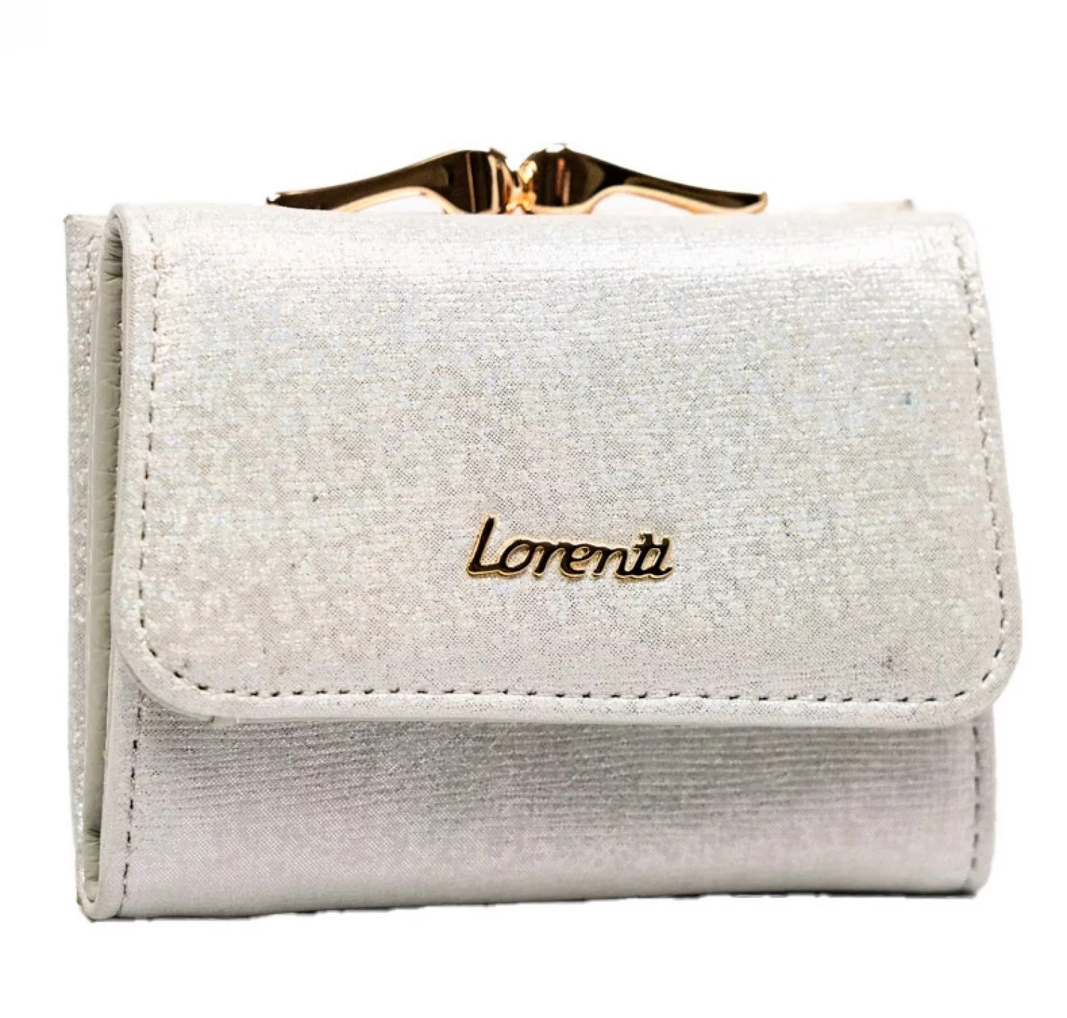 Dámska kožená peňaženka strieborná - Lorenti Sisa