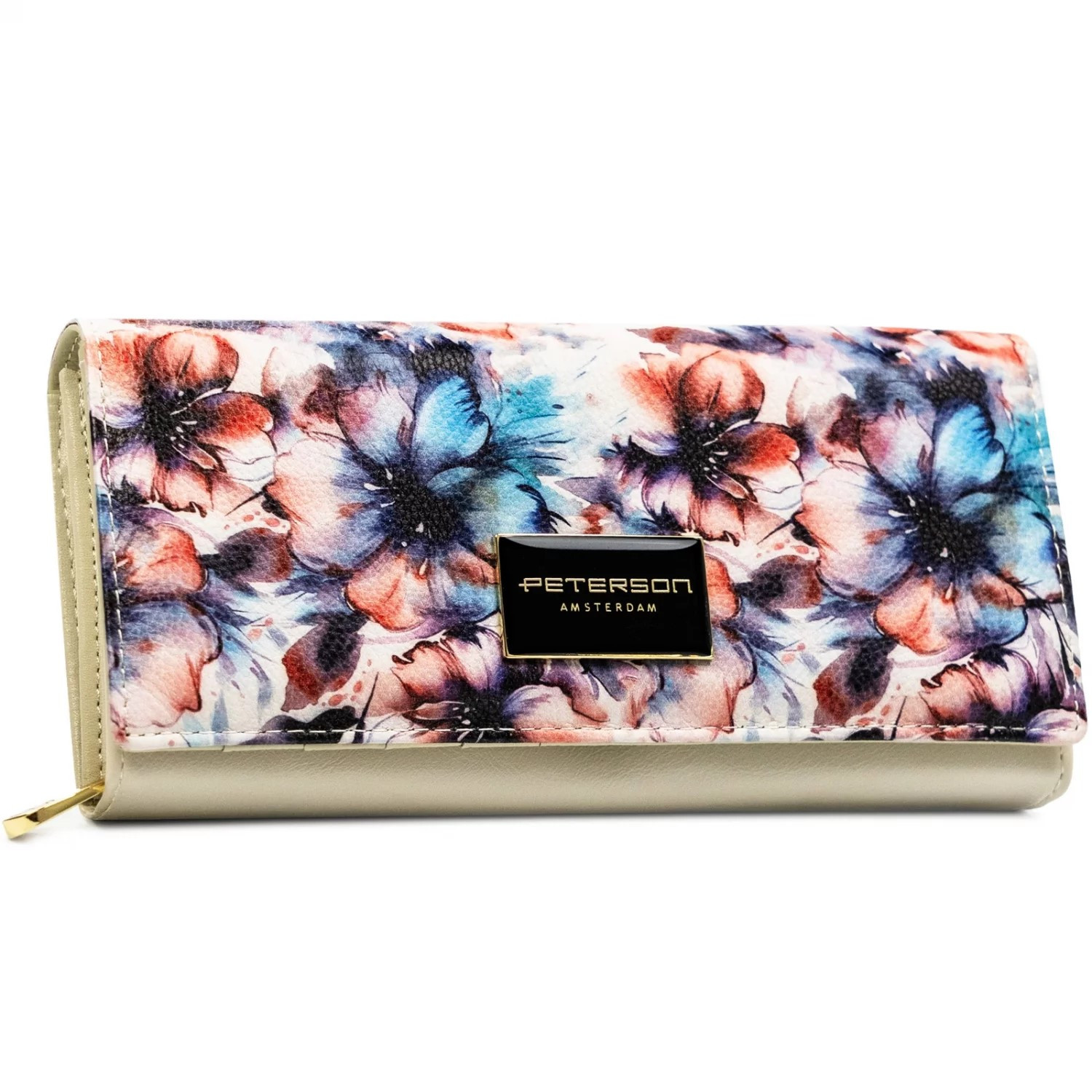 Dámska kožená peňaženka modrá - Peterson Tamaya