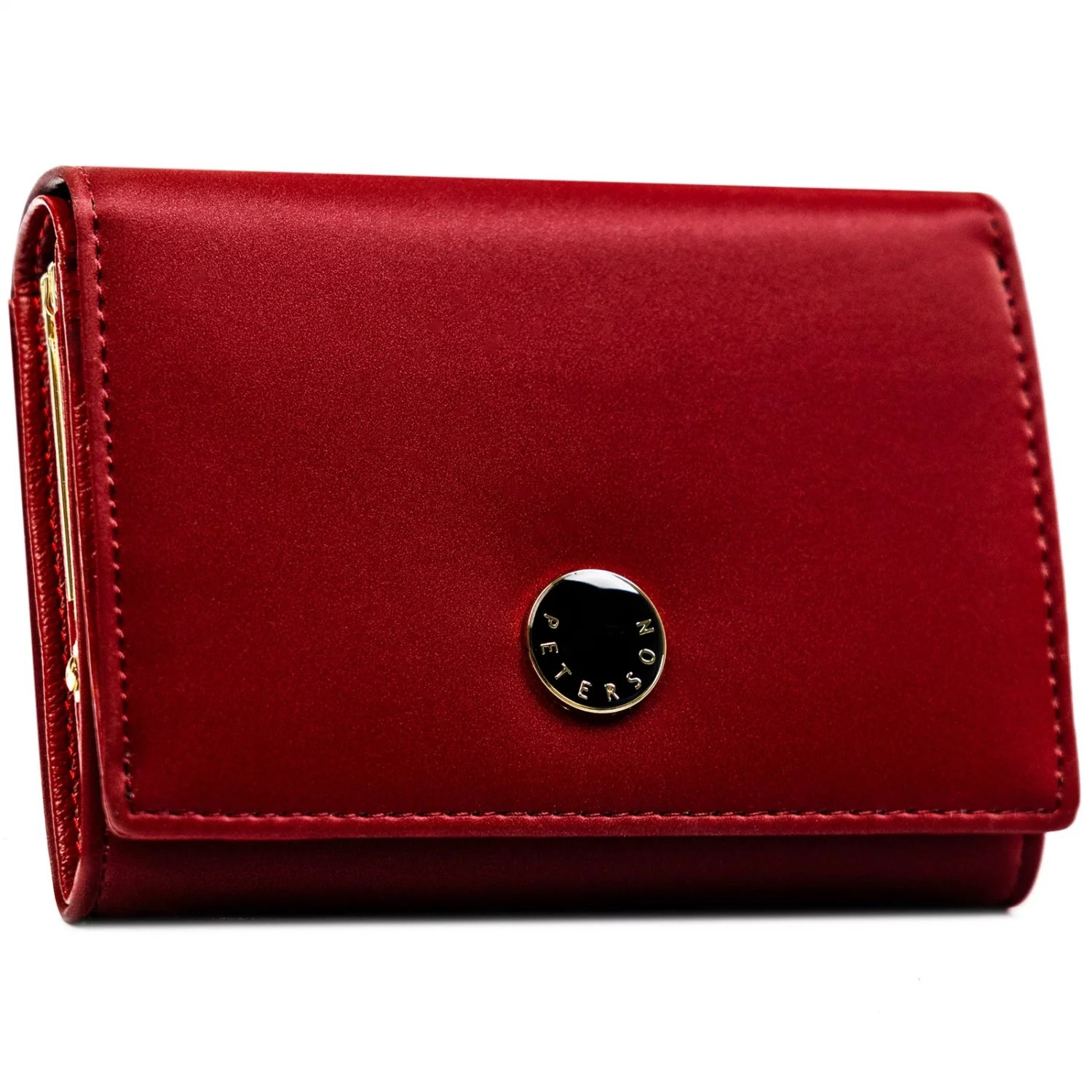 Dámska kožená peňaženka červená - Peterson Safiet