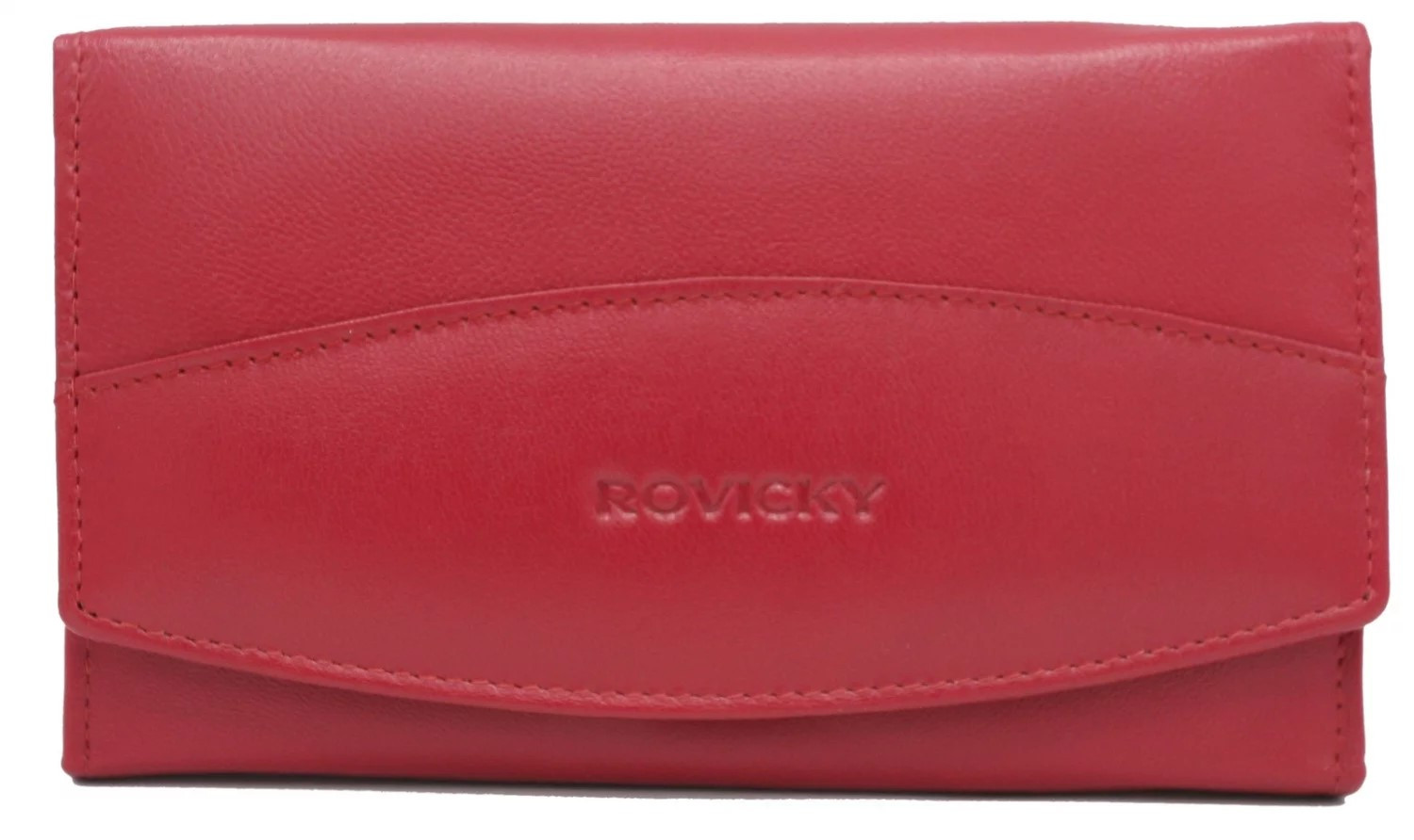 Dámska kožená peňaženka červená - Rovicky Frieda
