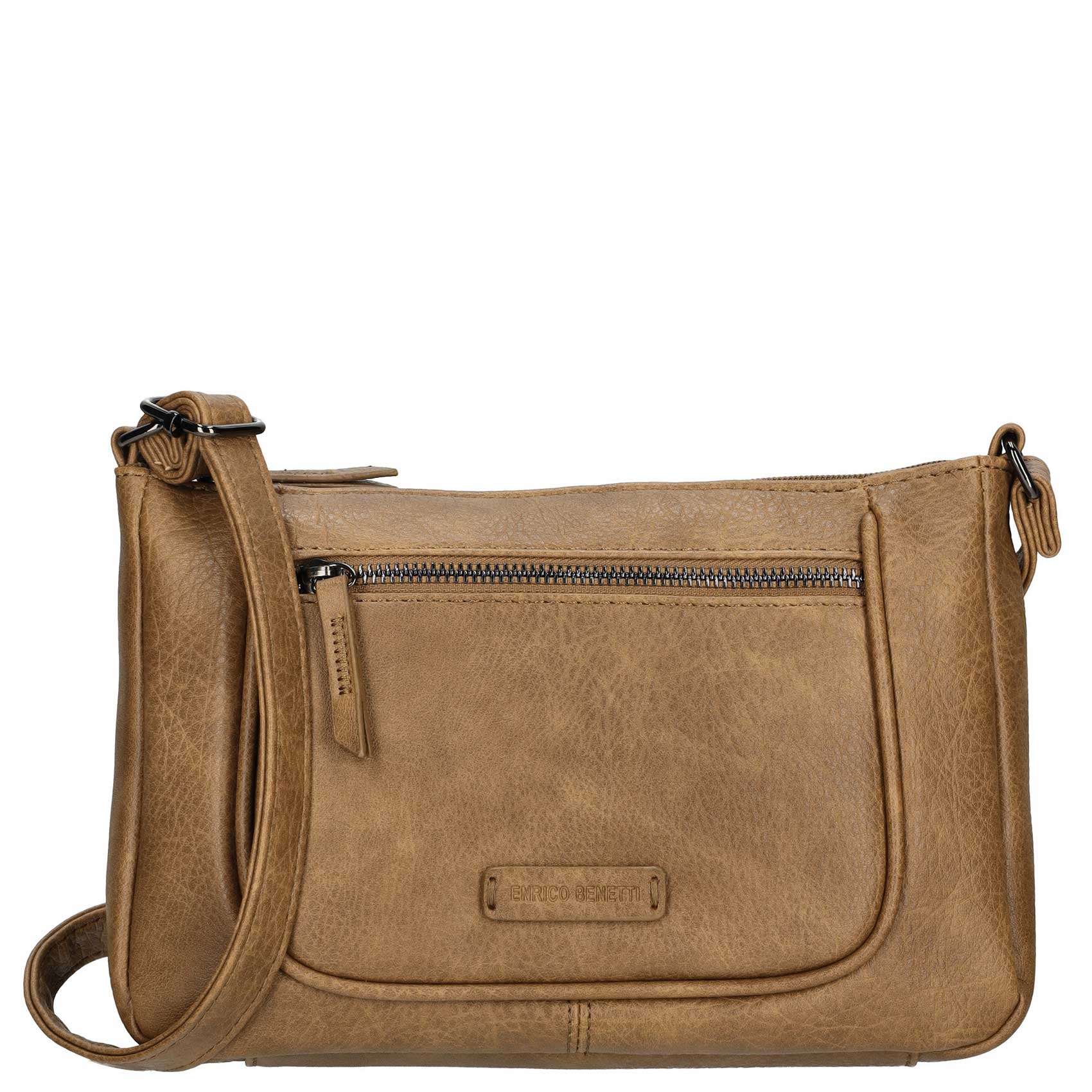 Dámska crossbody kabelka camel - Enrico Benetti Katherin