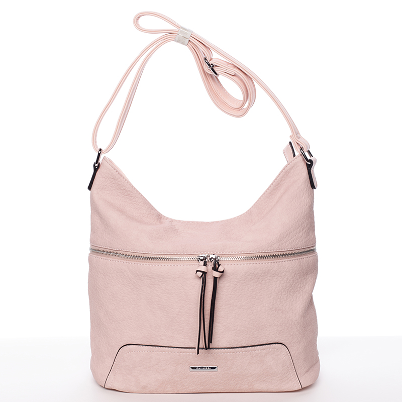 Trendy dámska crossbody kabelka ružová - Silvia Rosa Abril