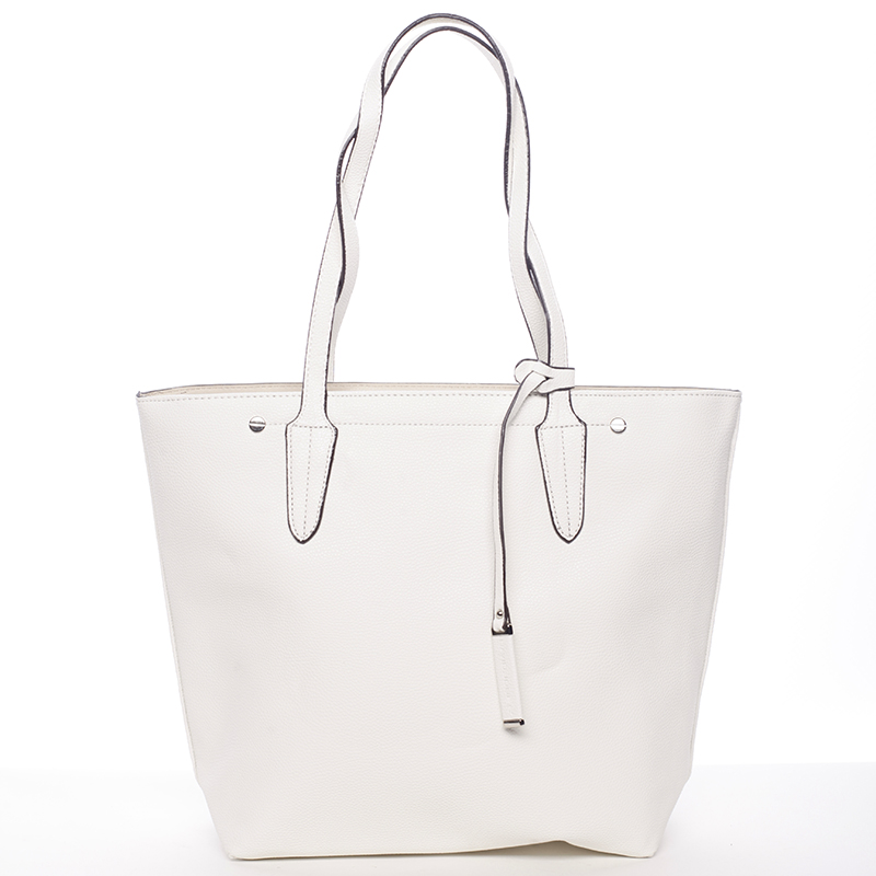 Biela kabelka cez rameno David Jones Nancey