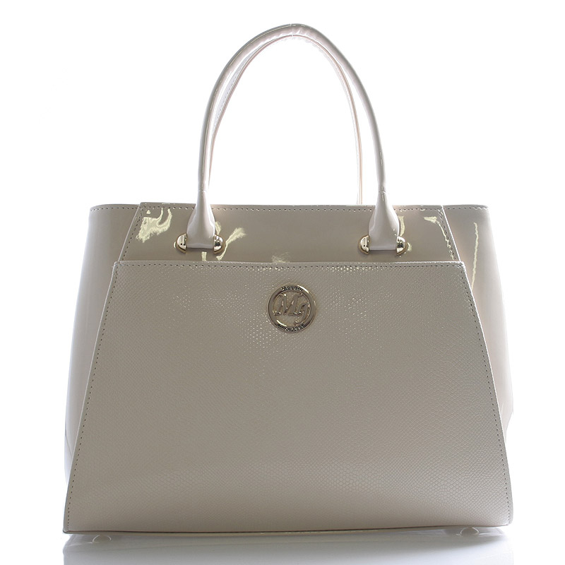 Dámska kabelka béžová lakovaná - Maggio Astrid