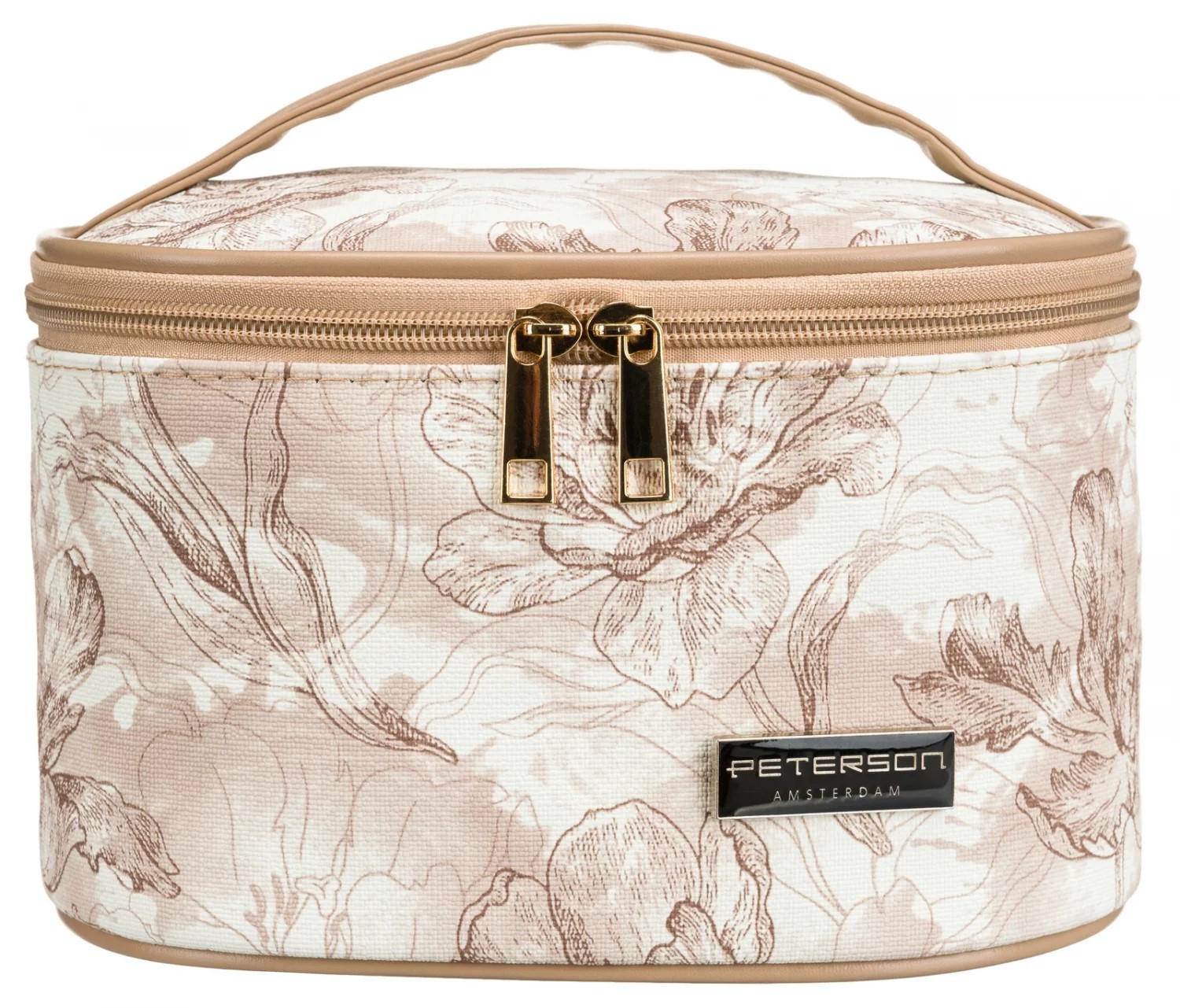 Dámska kozmetická taška krémová - Peterson Kany