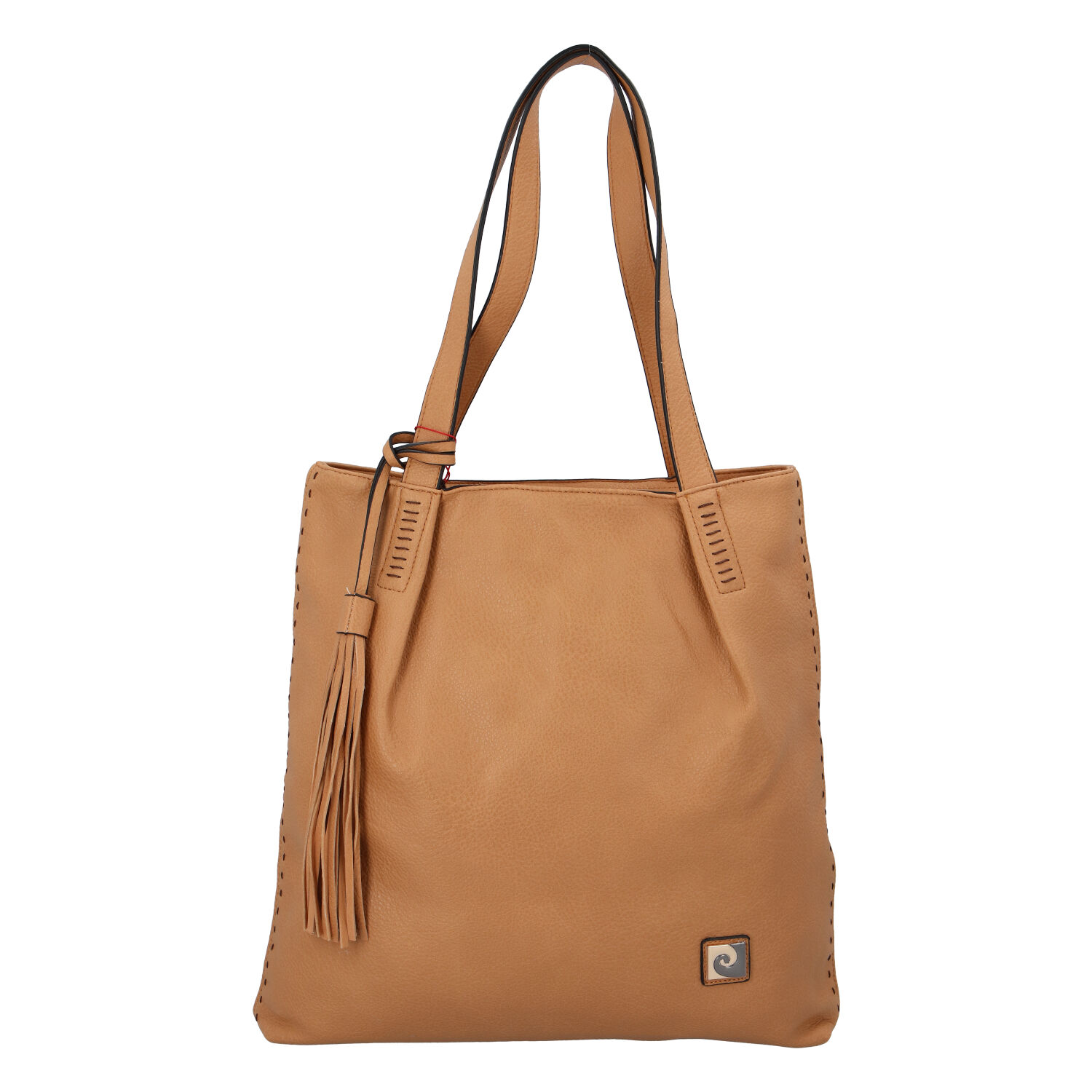 Veľká dámska kabelka cez plece camel - Pierre Cardin Elis