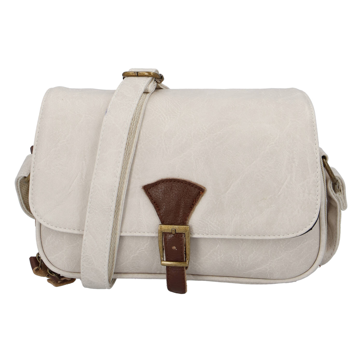 Dámska crossbody kabelka béžová - Paolo Bags Irma