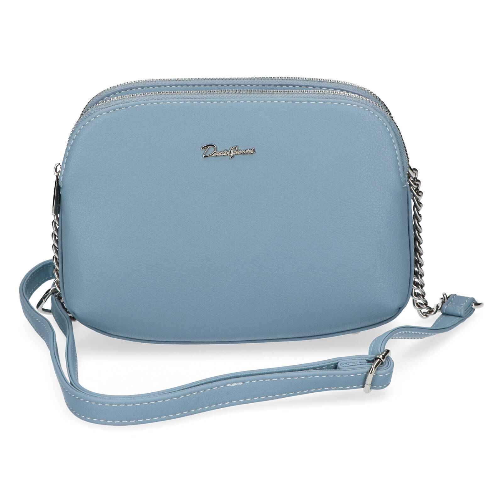Dámska crossbody kabelka svetlo modrá - David Jones Beatriz