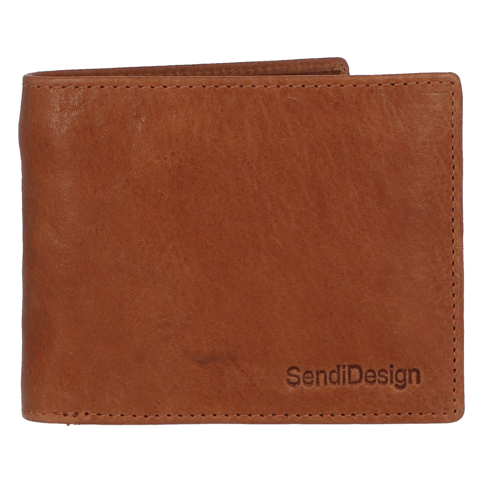 Pánska kožená peňaženka svetlohnedá - SendiDesign Boster