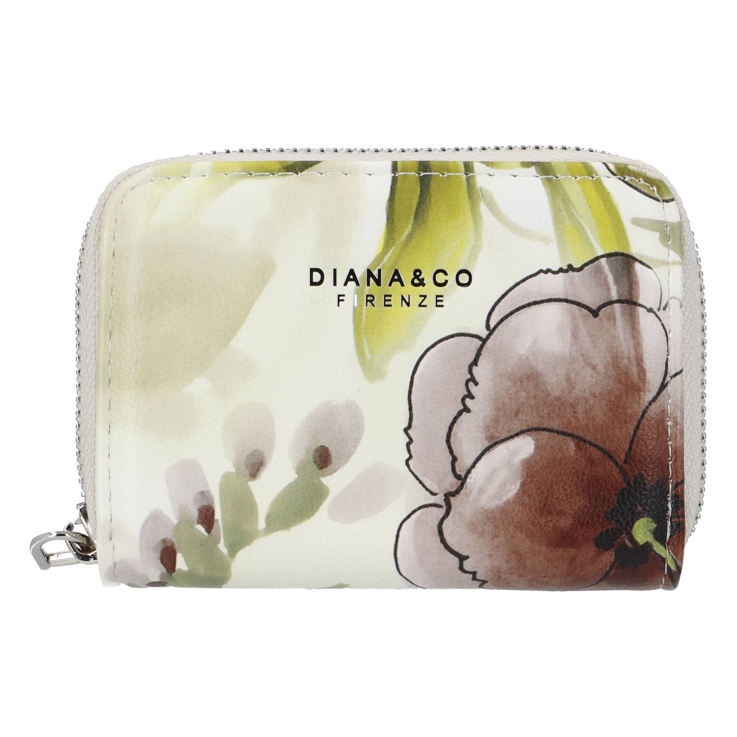 Dámske puzdro na karty krémové - DIANA & CO Limited