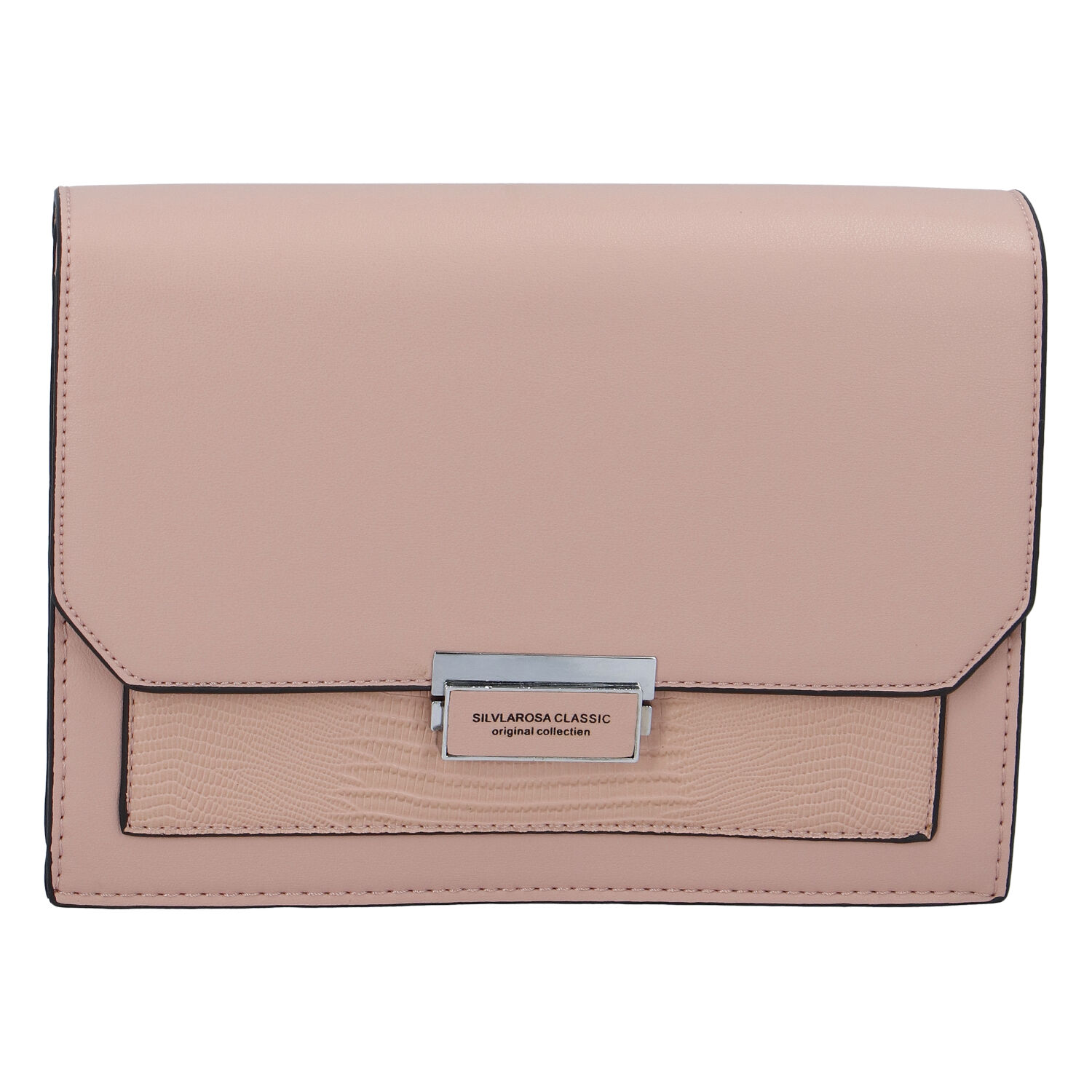 Dámska crossbody kabelka ružová - Silvia Rosa Inkany