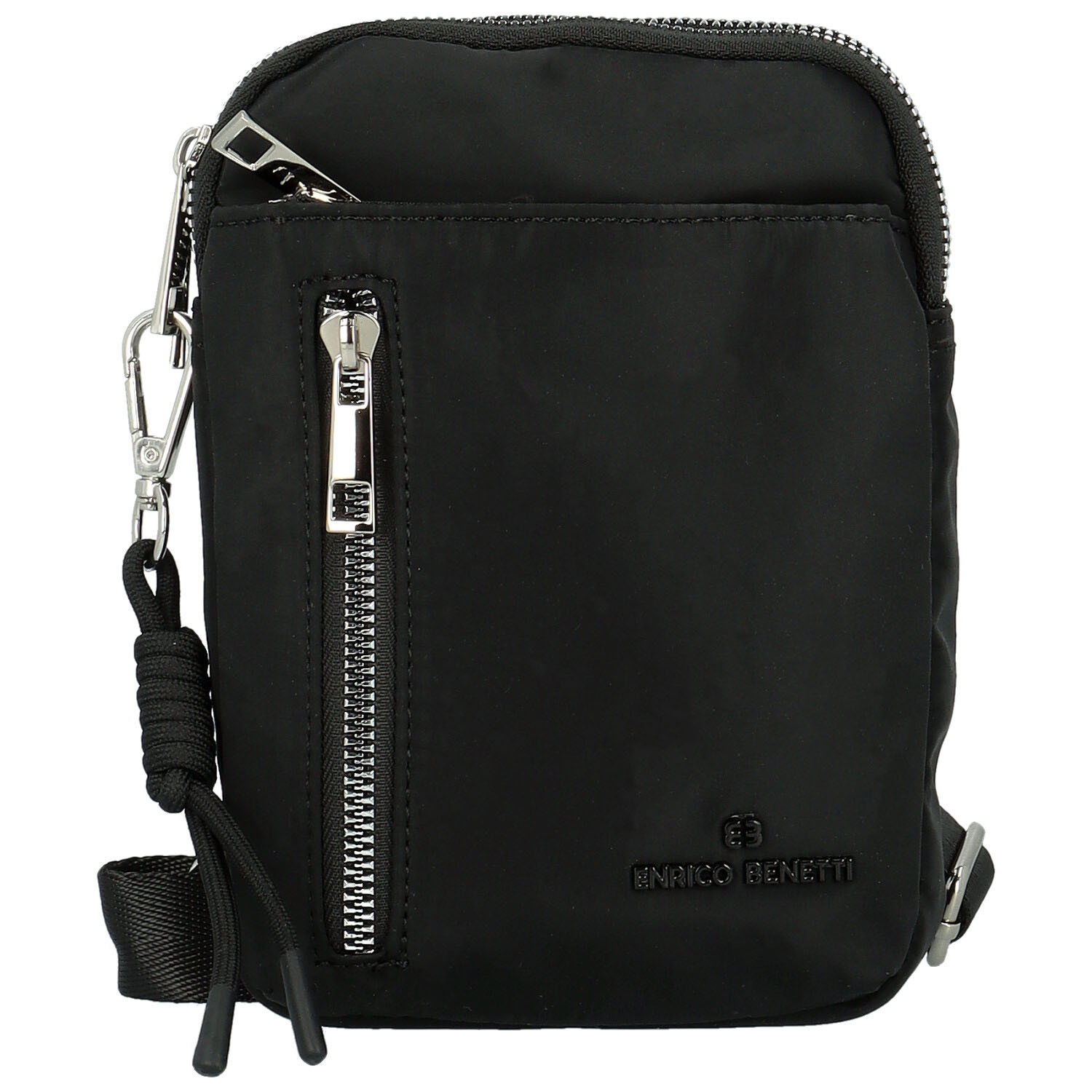 Dámska crossbody kabelka čierna - Enrico Benetti Kiera