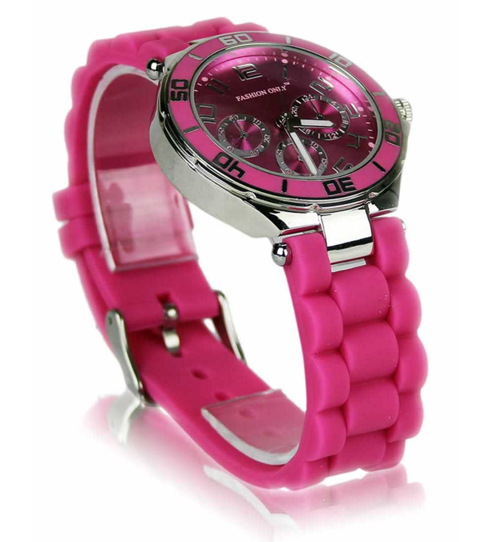 Ružové hodinky Fashion Only W0015