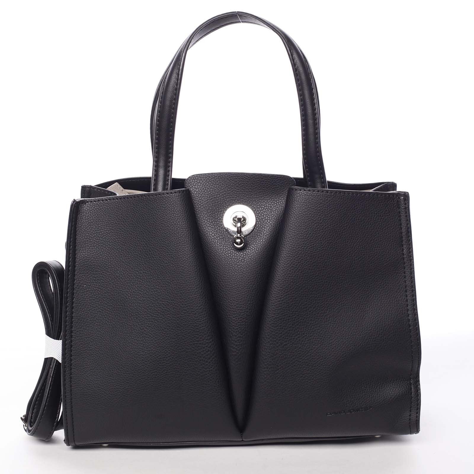 Luxusná dámska čierna kabelka do ruky - David Jones Aedon